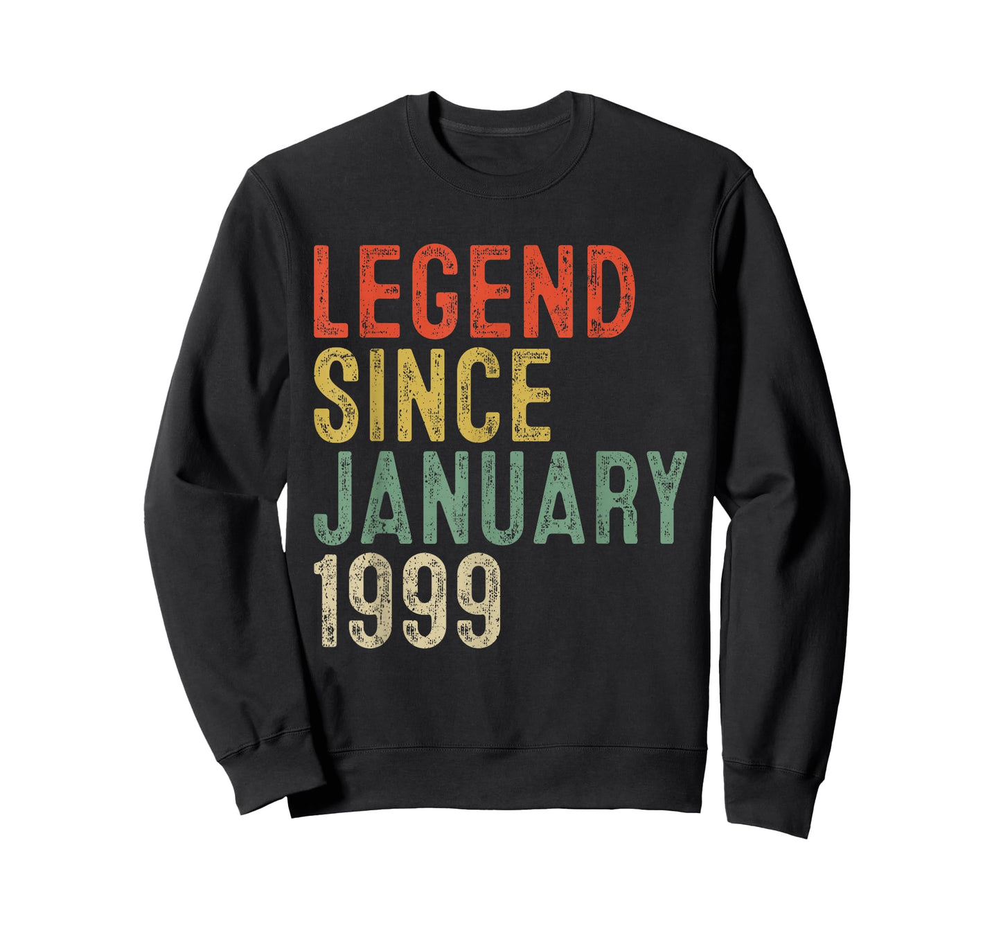Legend Since January 1999 27th Birthday Gifts 27 Year Old T-Shirt