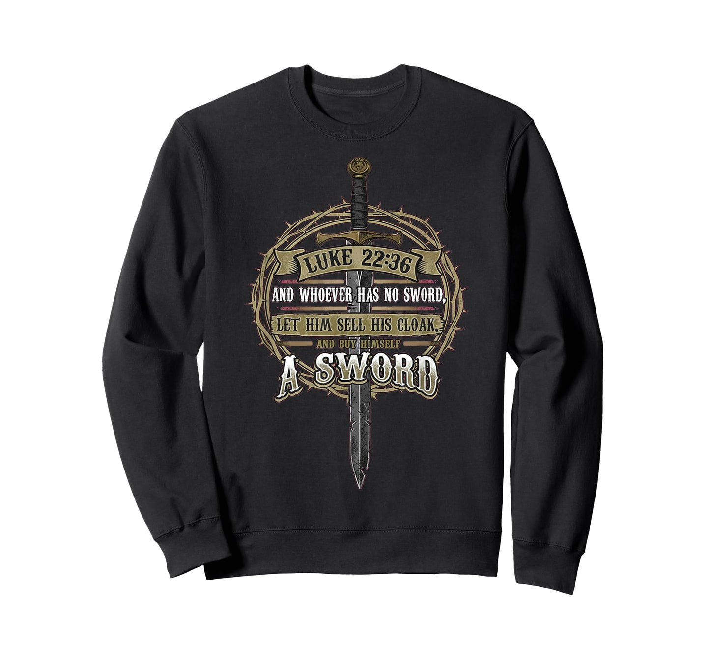 Luke 22:36 Bible Christian Second Amendment T-Shirt