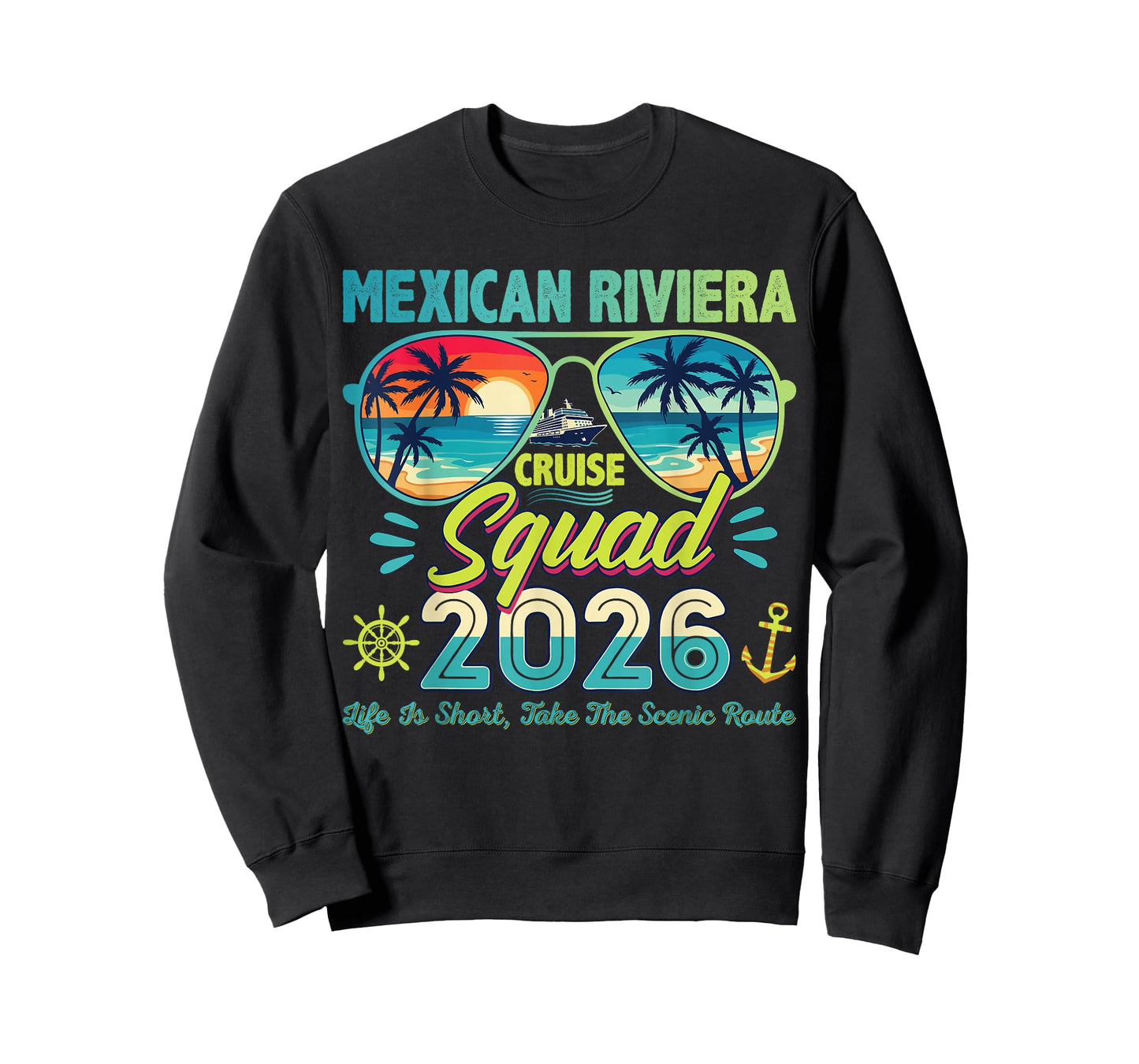 Mexican Riviera Cruise Squad 2026 Vacation T-Shirt