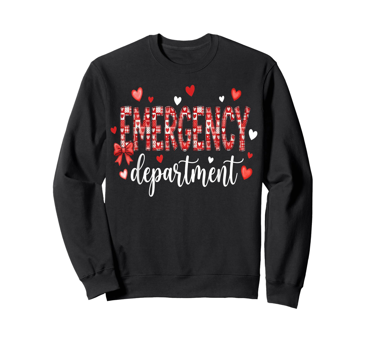 Cute Emergency Department Valentine ER Valentines Nurse T-Shirt