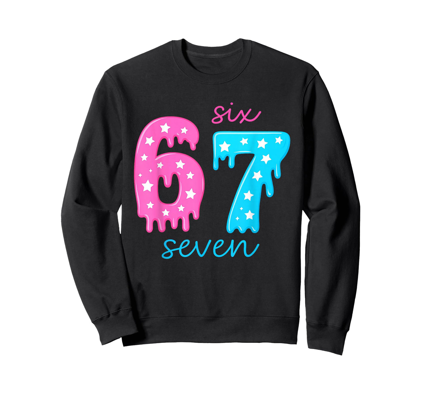 67 Ice Cream Drip Meme 6 7 Hallowee Costume Couple T-Shirt