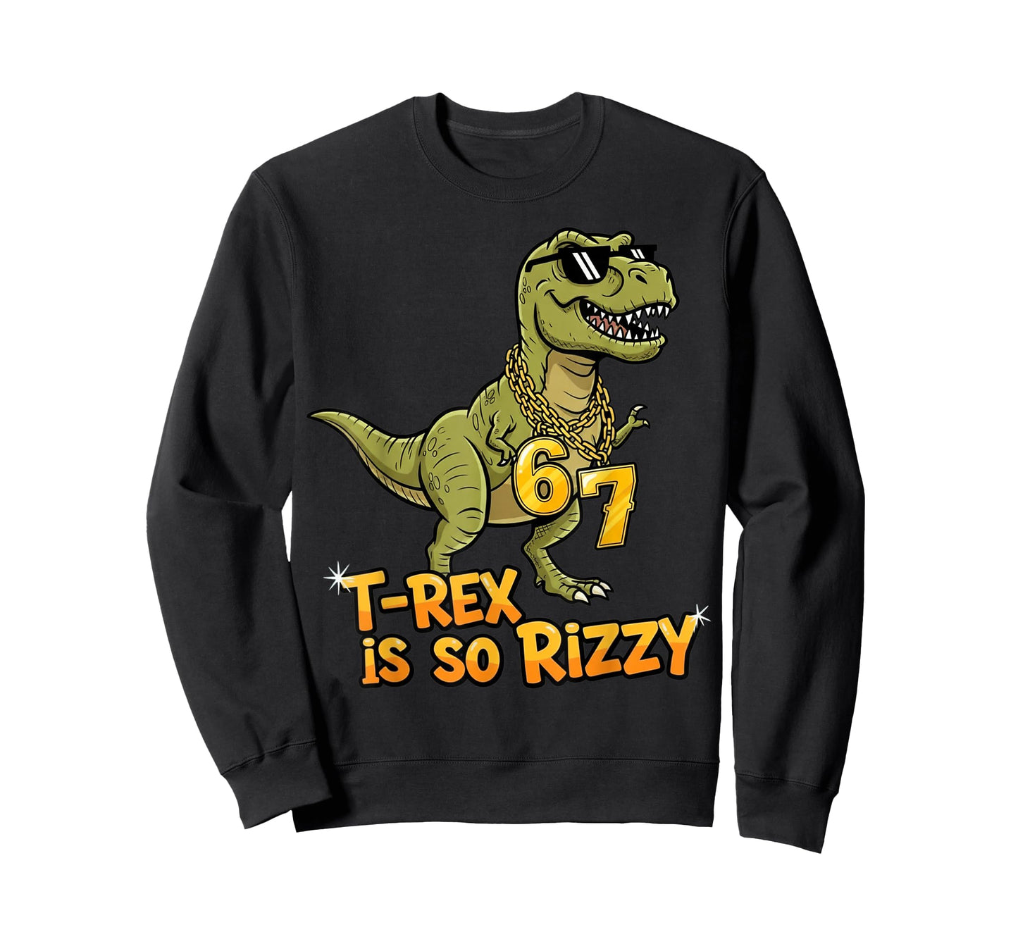 Funny T-Rex is So Rizzy Meme 67 T-Shirt
