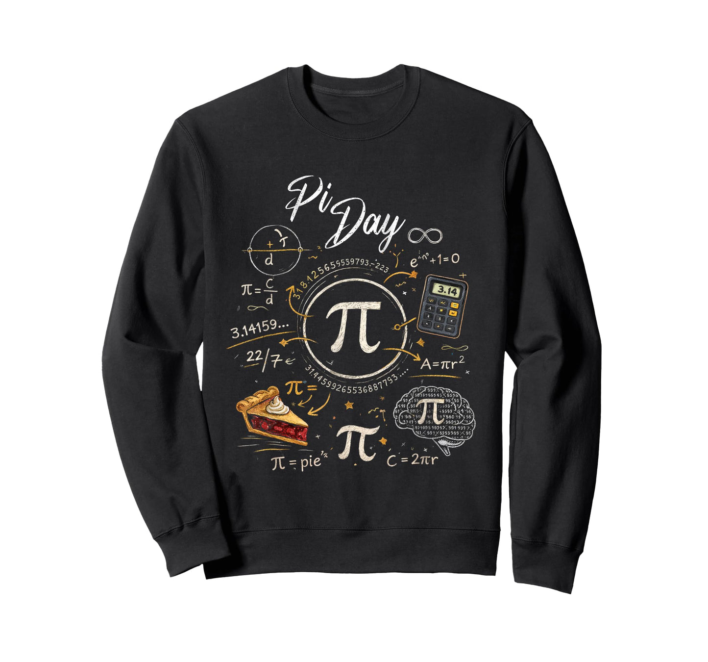 Pi Day Pi Number Symbol Math Science for Men Women Kids T-Shirt