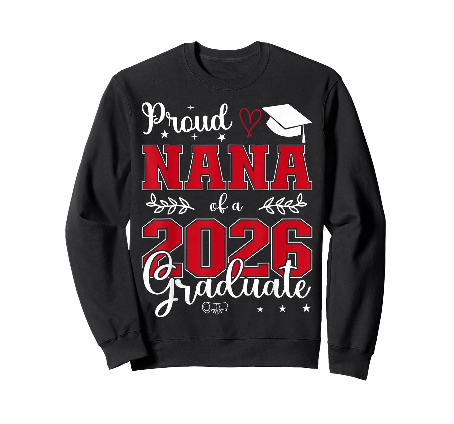 Proud Nana of a Class of 2026 Graduate for Graduation T-Shirt