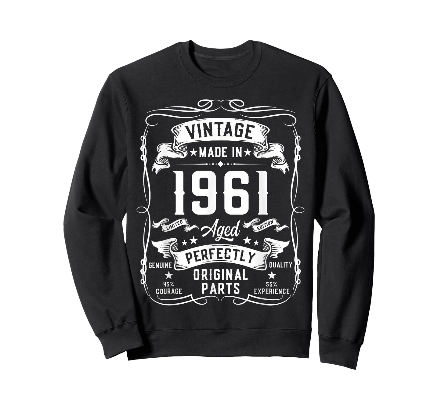 Vintage 1961 65yr 65th Birthday Gifts for Men 65 Years Old T-Shirt