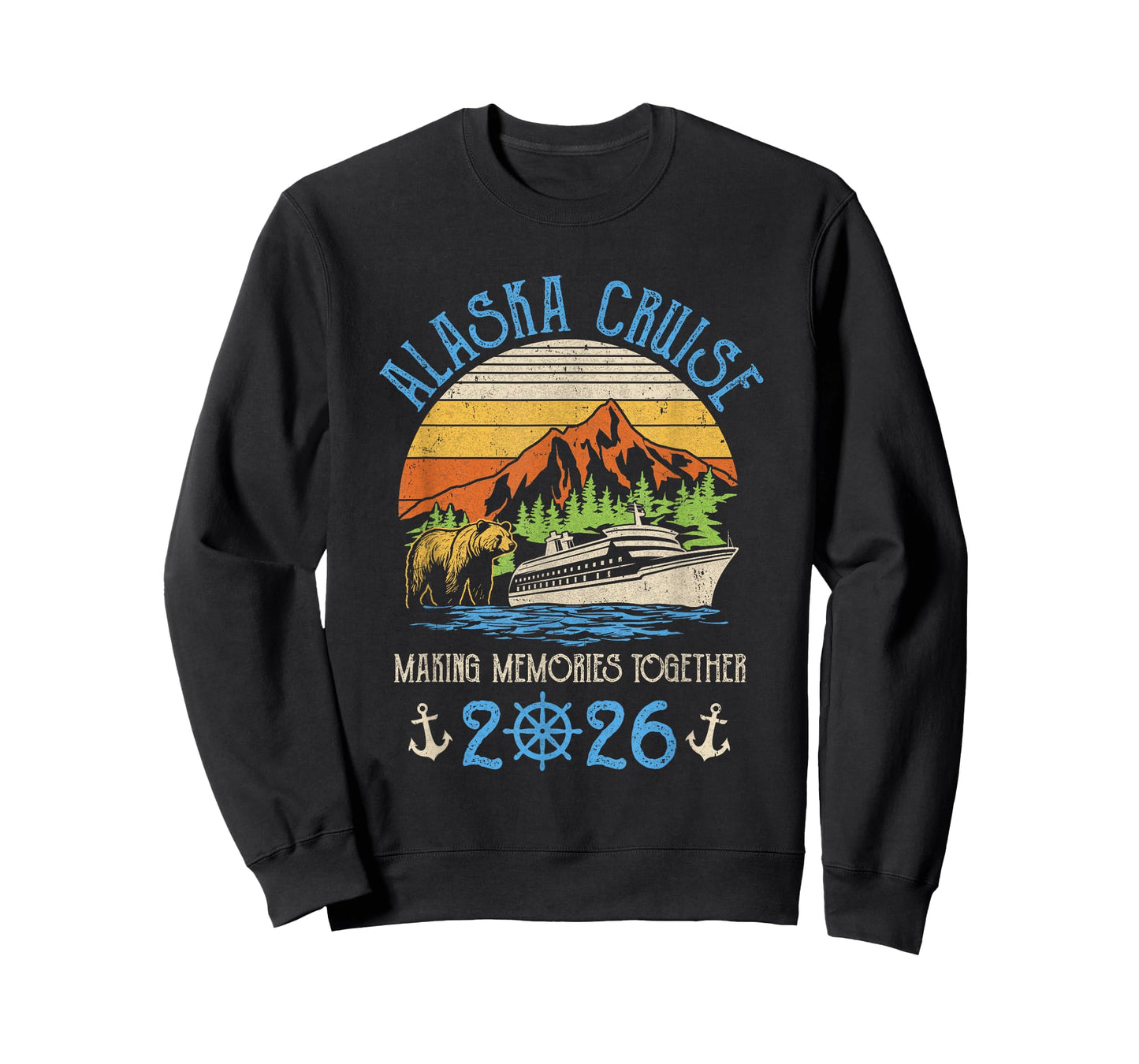 Alaska Cruise 2026 Matching Family Friends Group Alaskan T-Shirt