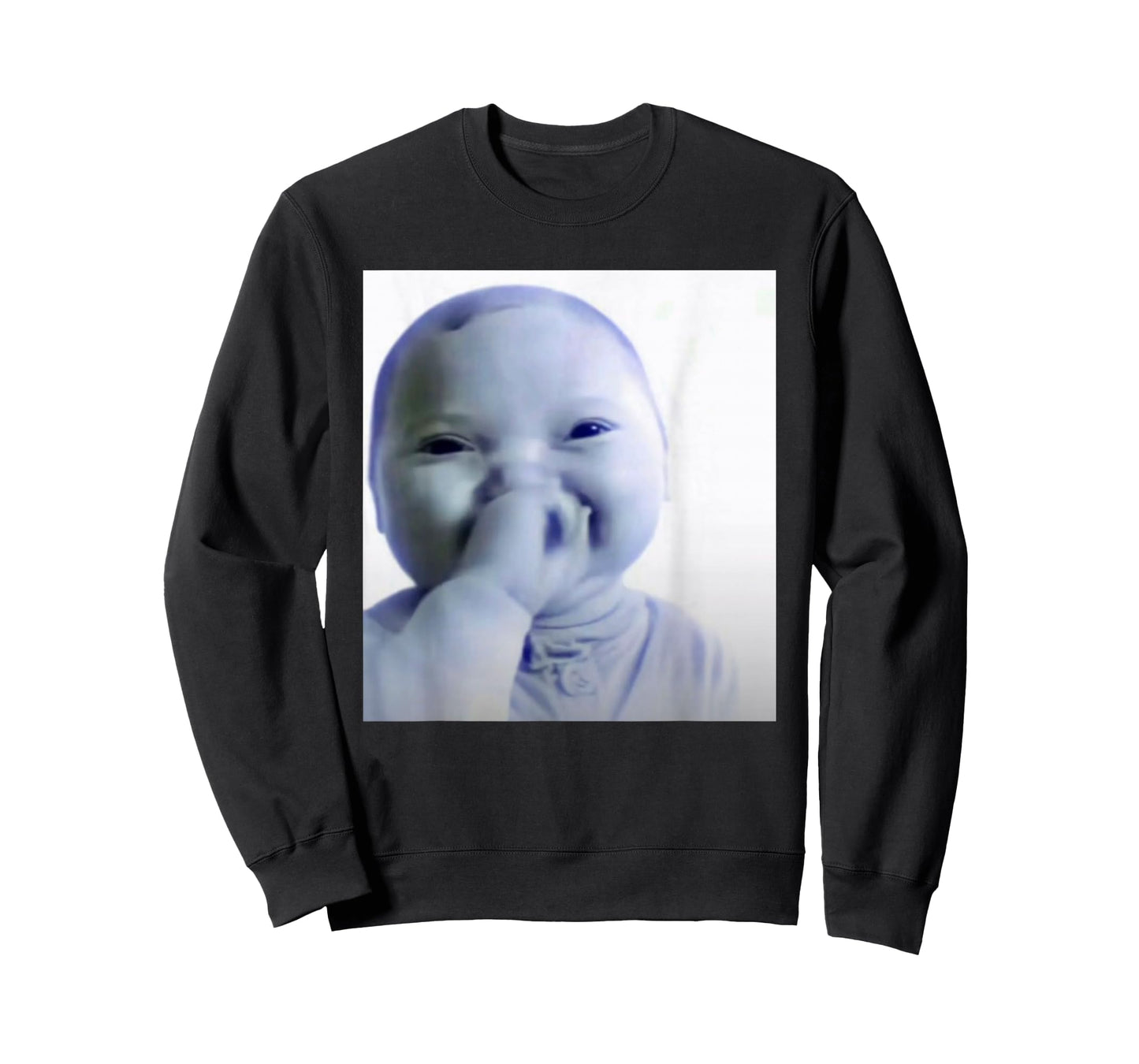 Ai Baby Meme Funny Laughing Baby Baby Meme Brainrot T-Shirt