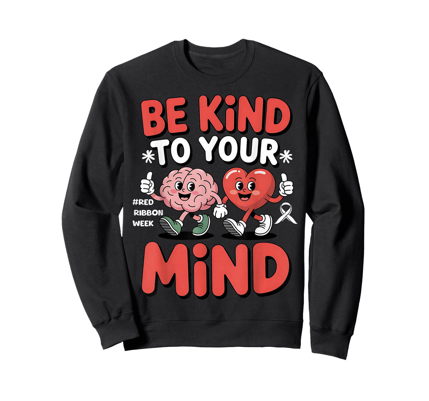 Kids in October We Wear Red Ribbon Week Awareness Cute T-Shirt