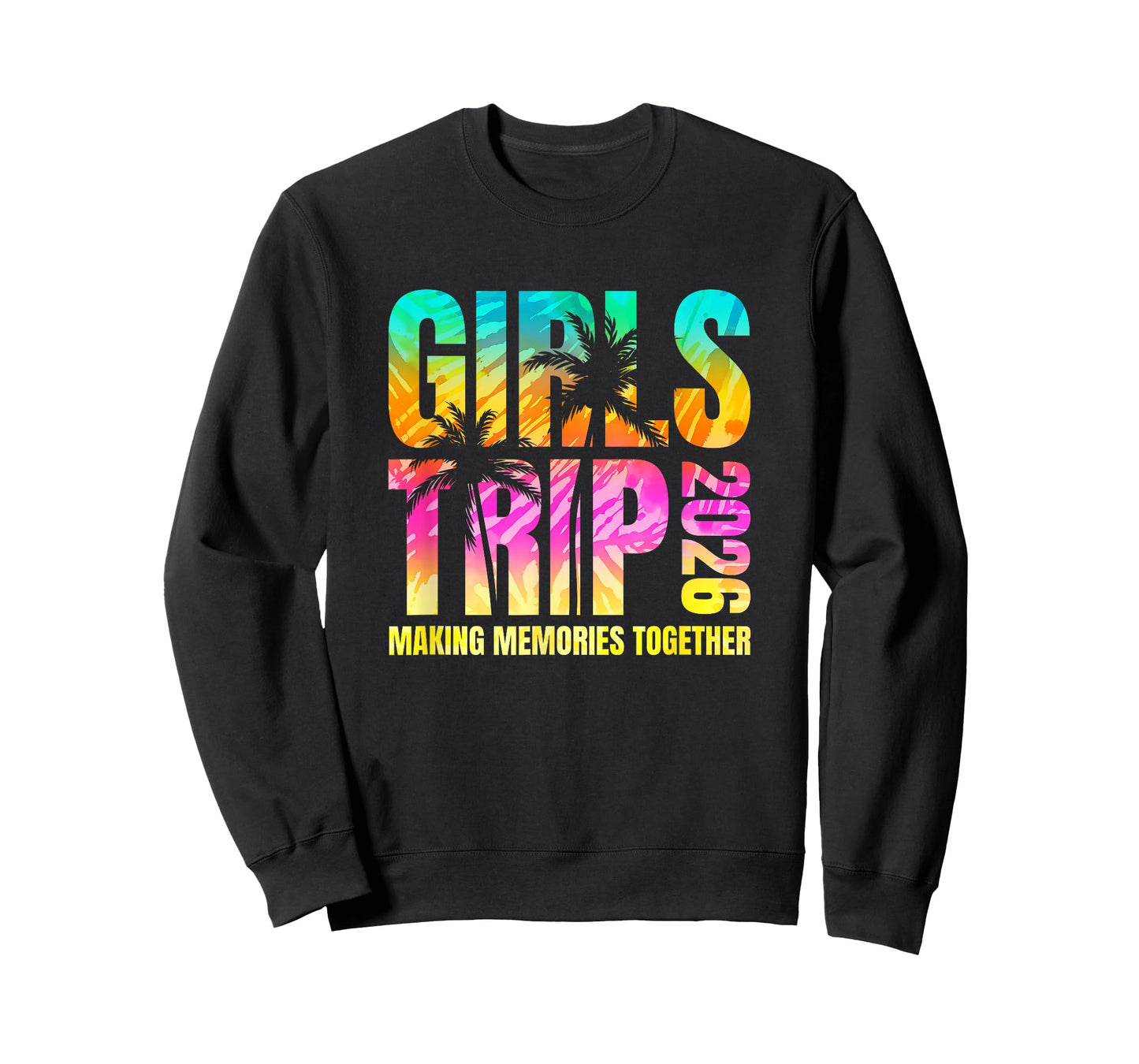 Girls Trip 2026 Vacation Weekend Matching Beach Summer T-Shirt