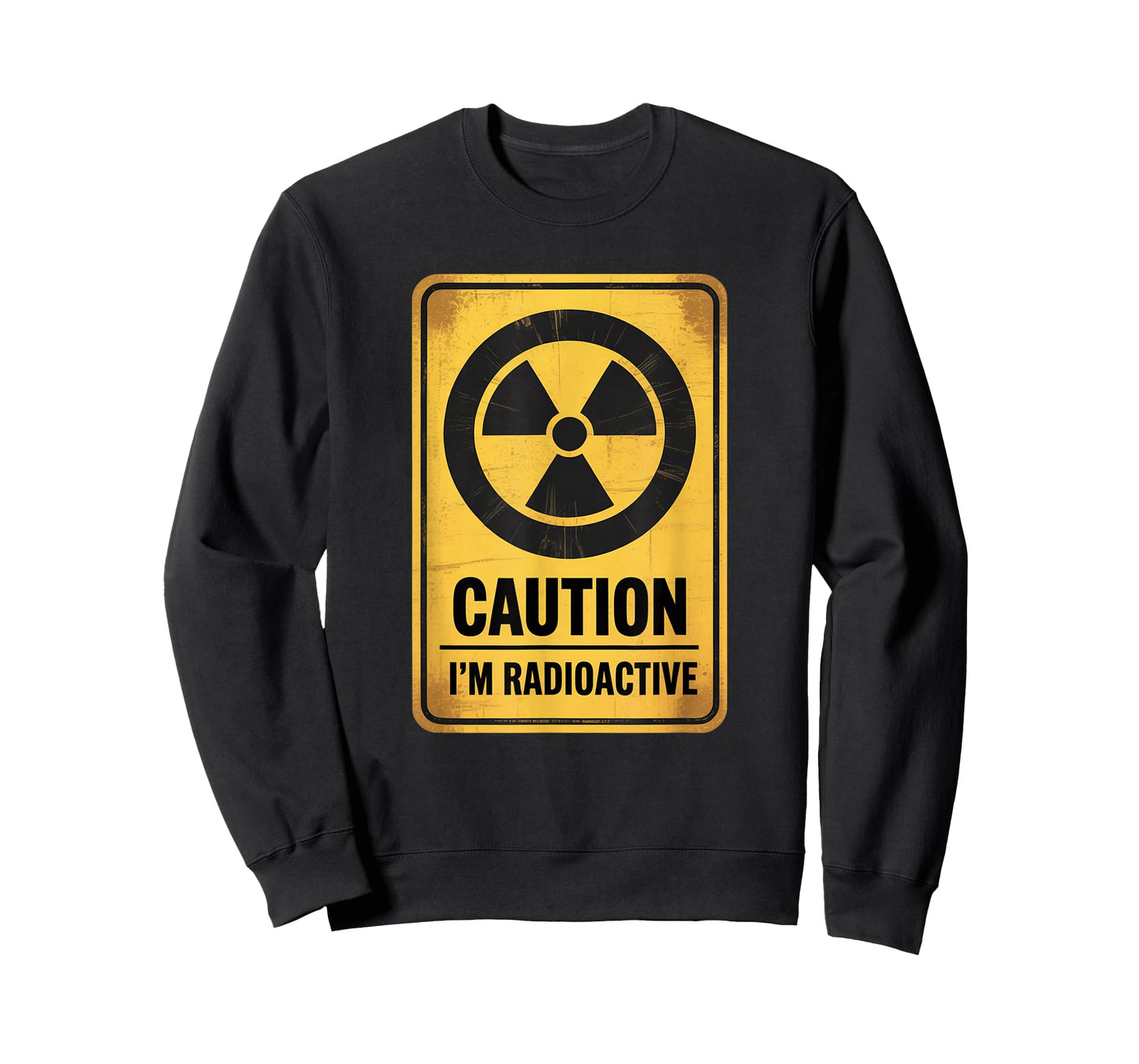 Caution I'm Radioactive Funny Cancer Warrior Chemo Radiation T-Shirt