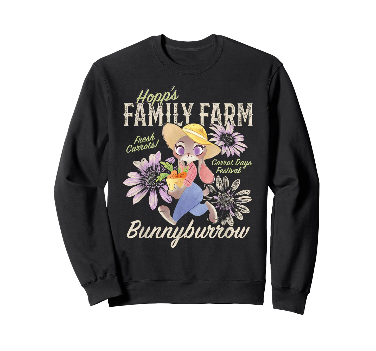Disney Zootopia 2 Hopp'd Family Farm from Bunnyburrow Poster T-Shirt