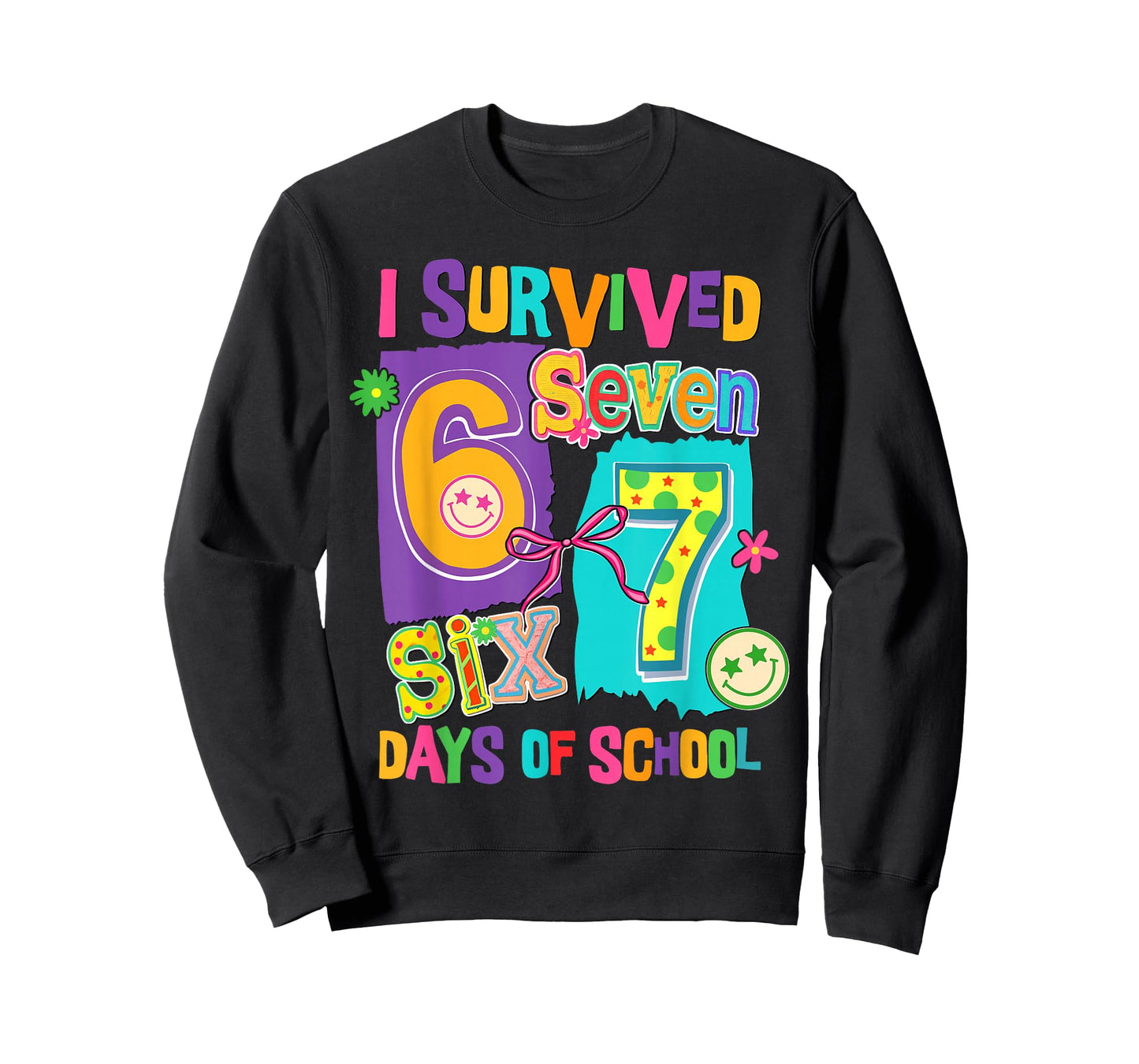 I Survived 67 Days of School Funny Women Teacher Student T-Shirt