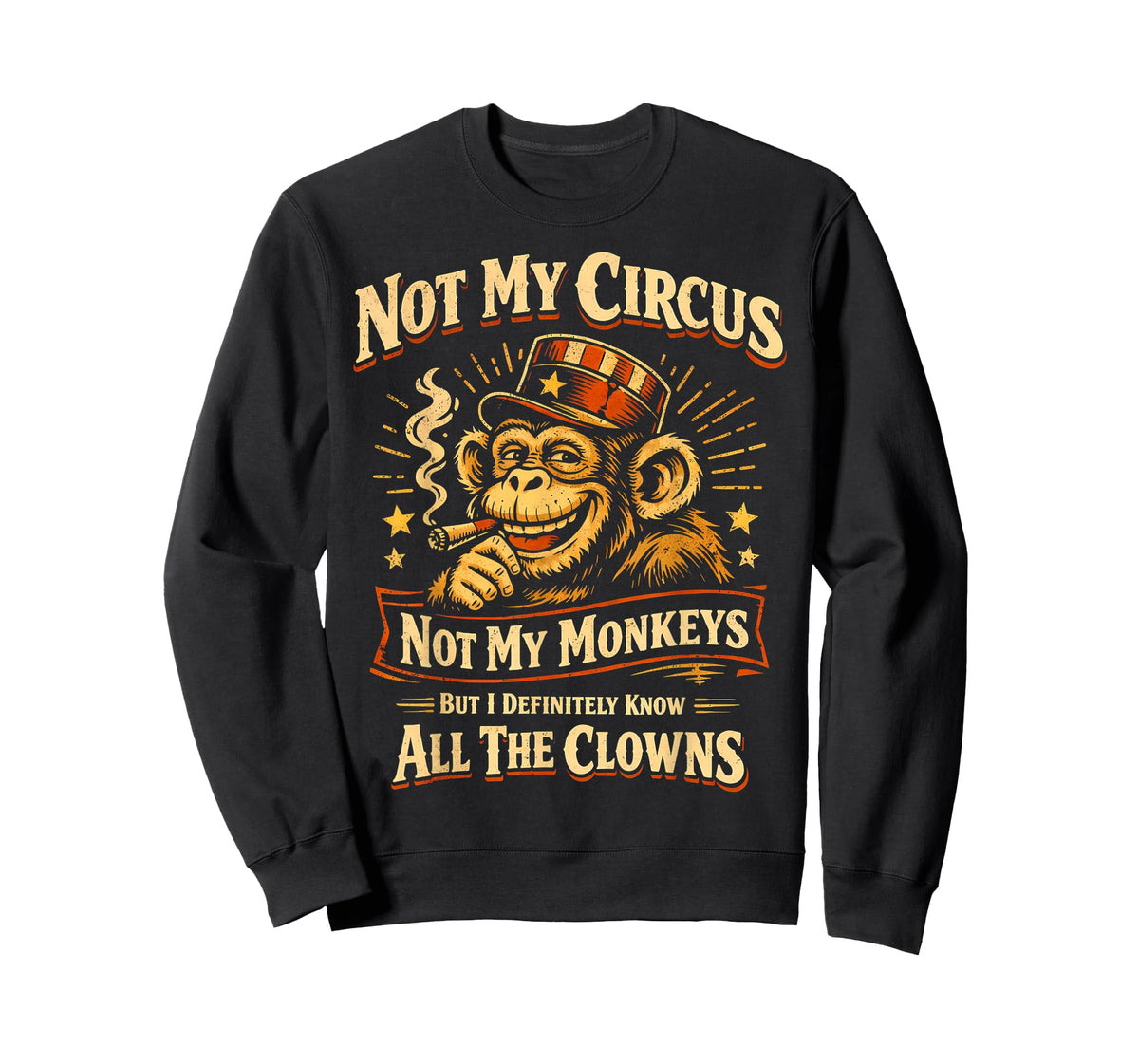 Not My Circus Not My Monkeys But I Know All The Clowns Funny T-Shirt