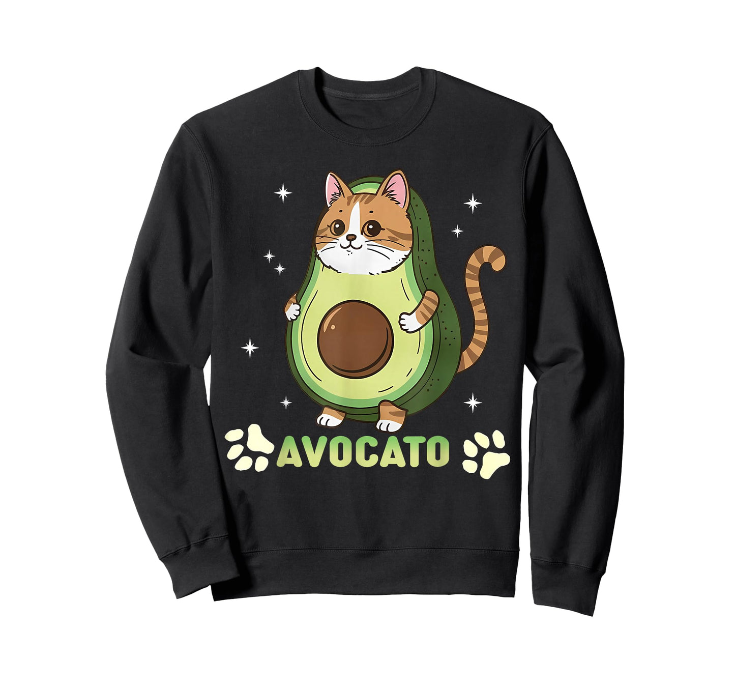 Avocato Funny Tabby Cat Avocado Vegan and Cat Owner Kitten T-Shirt