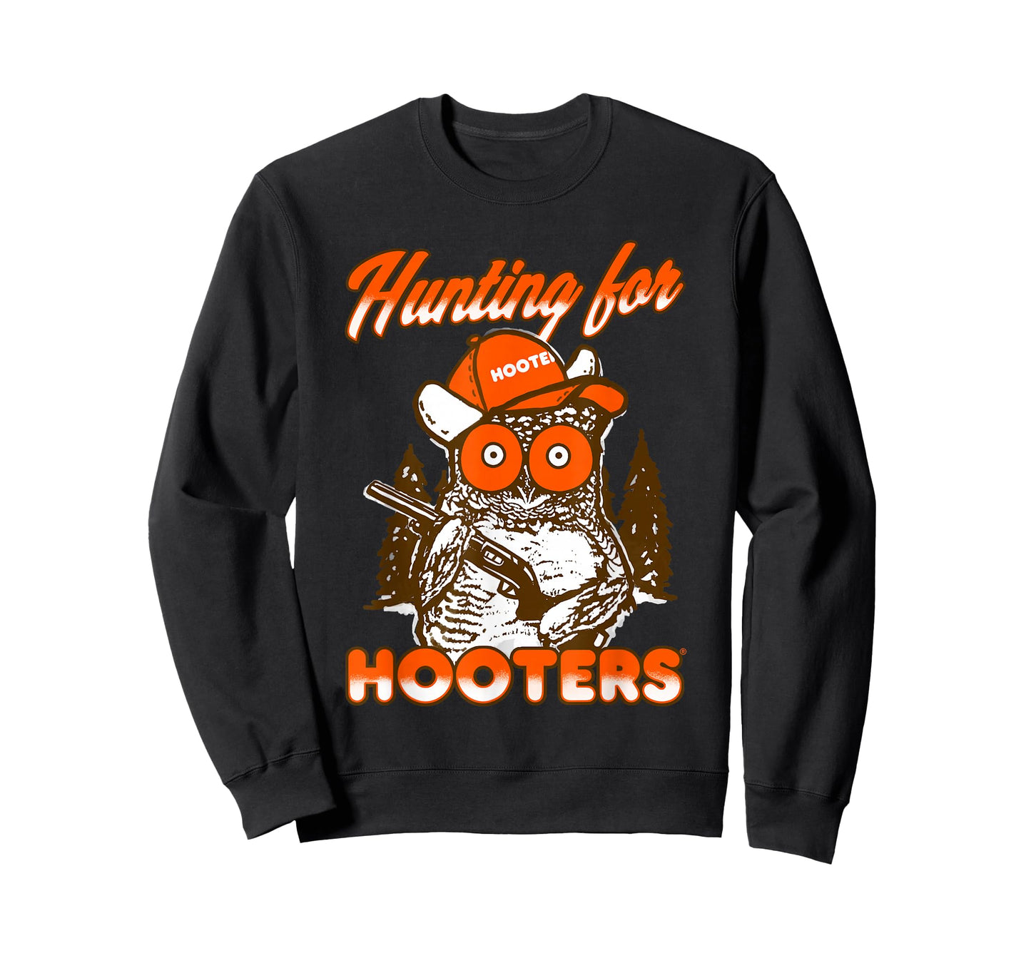 Hooters Hunting for Hooters Hootie The Owl Retro Restaurant T-Shirt