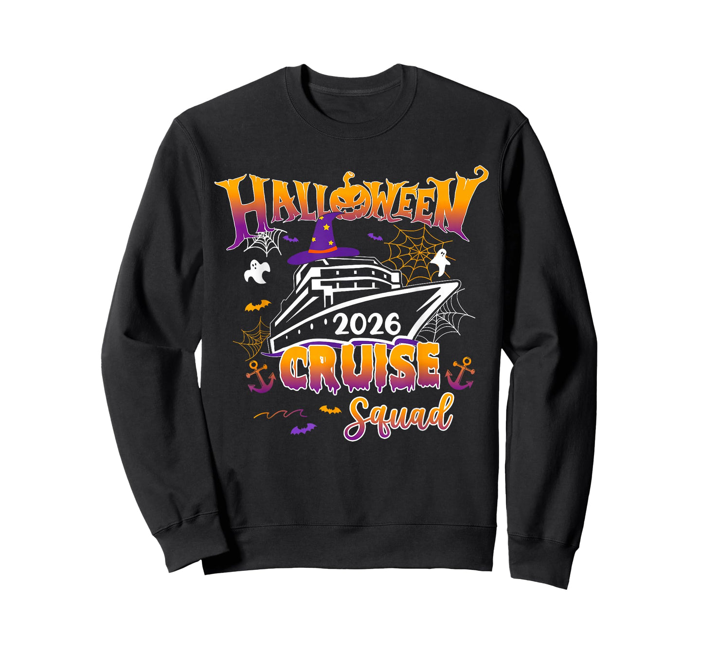 Halloween Cruise Squad 2026 Matching Family Cruising Crew T-Shirt