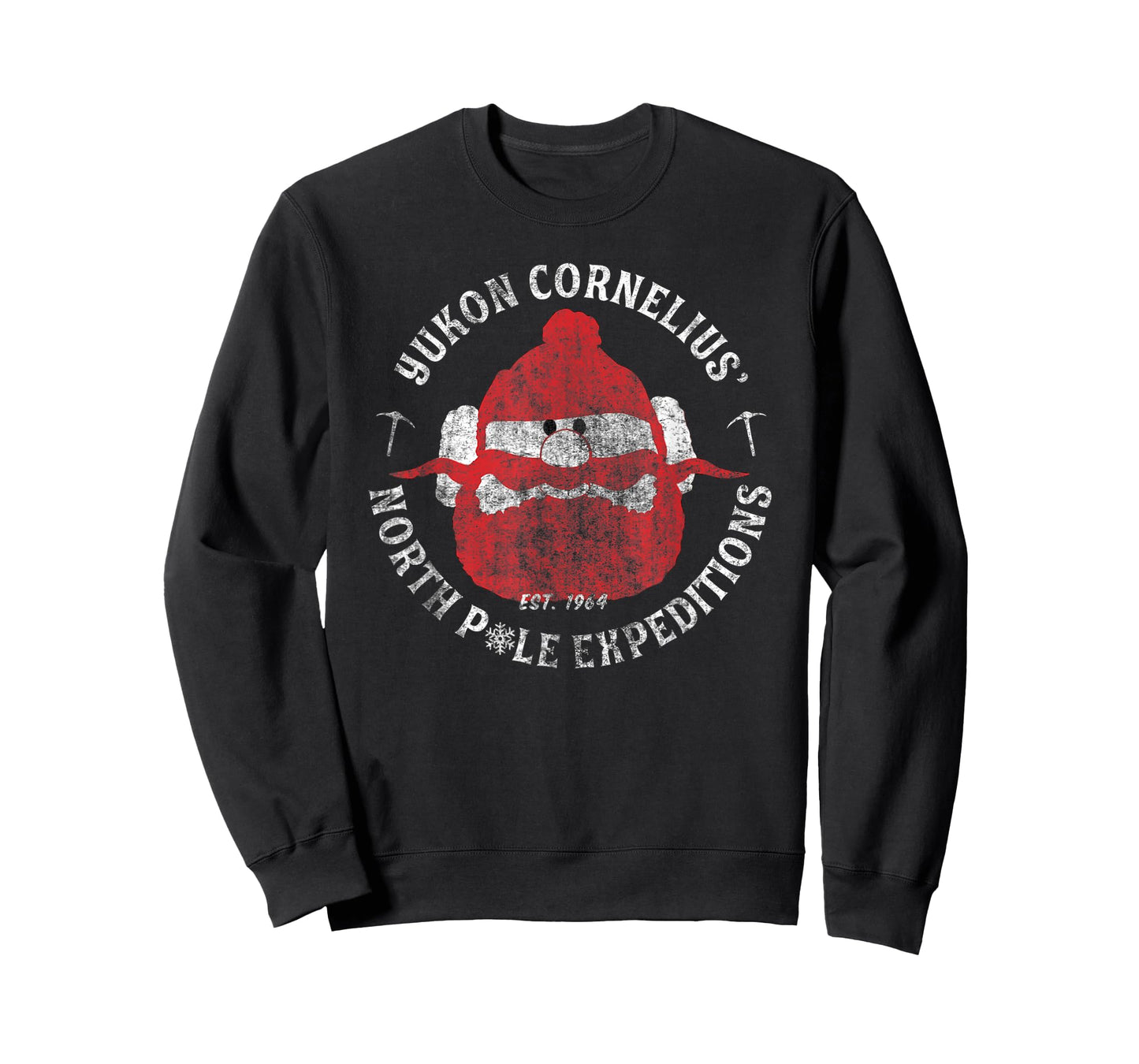 Christmas Explorer Vintage Throwback Cartoon T-Shirt