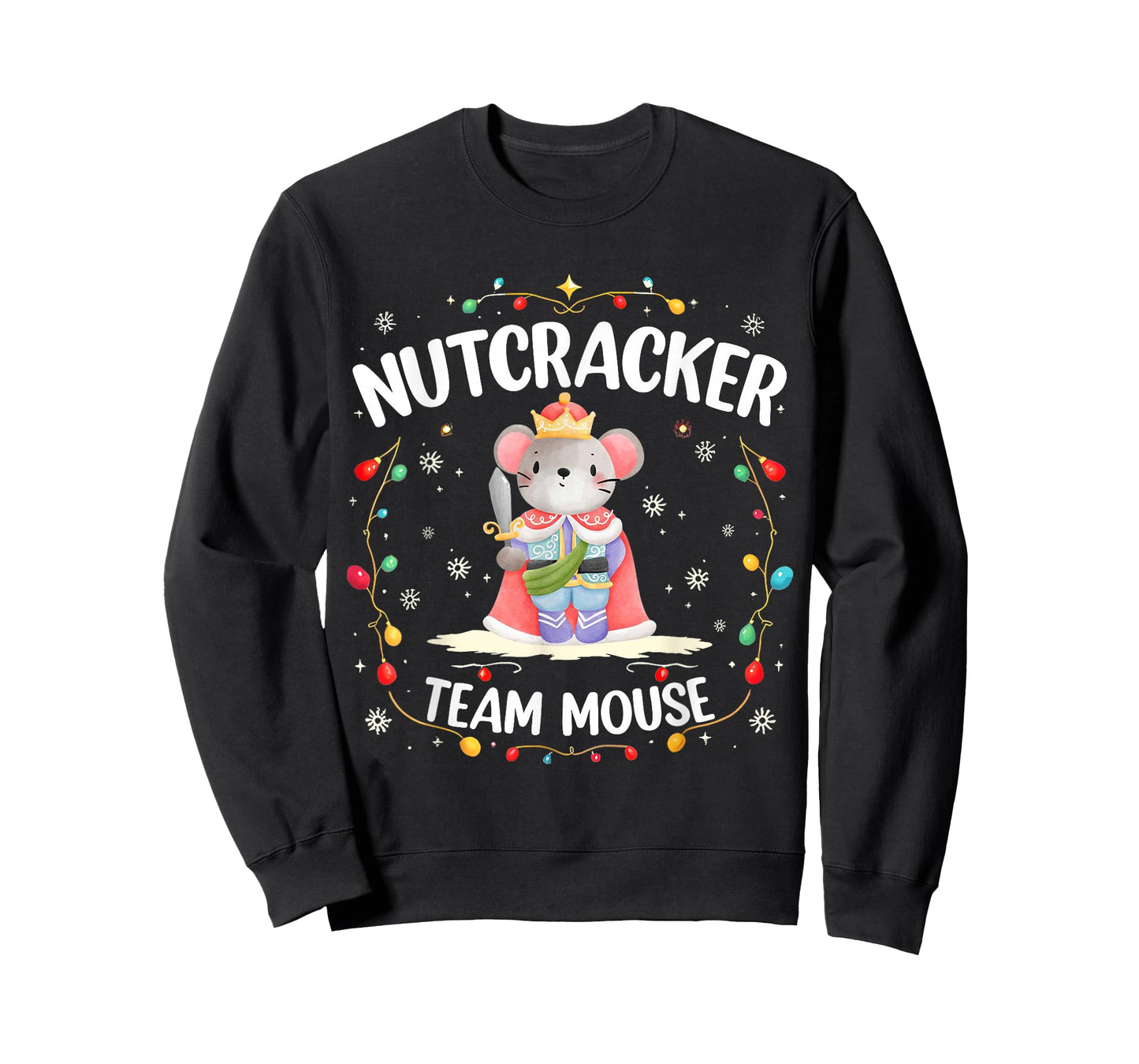 Nutcracker Team Mouse Christmas Dance Ballet Merry Christmas T-Shirt
