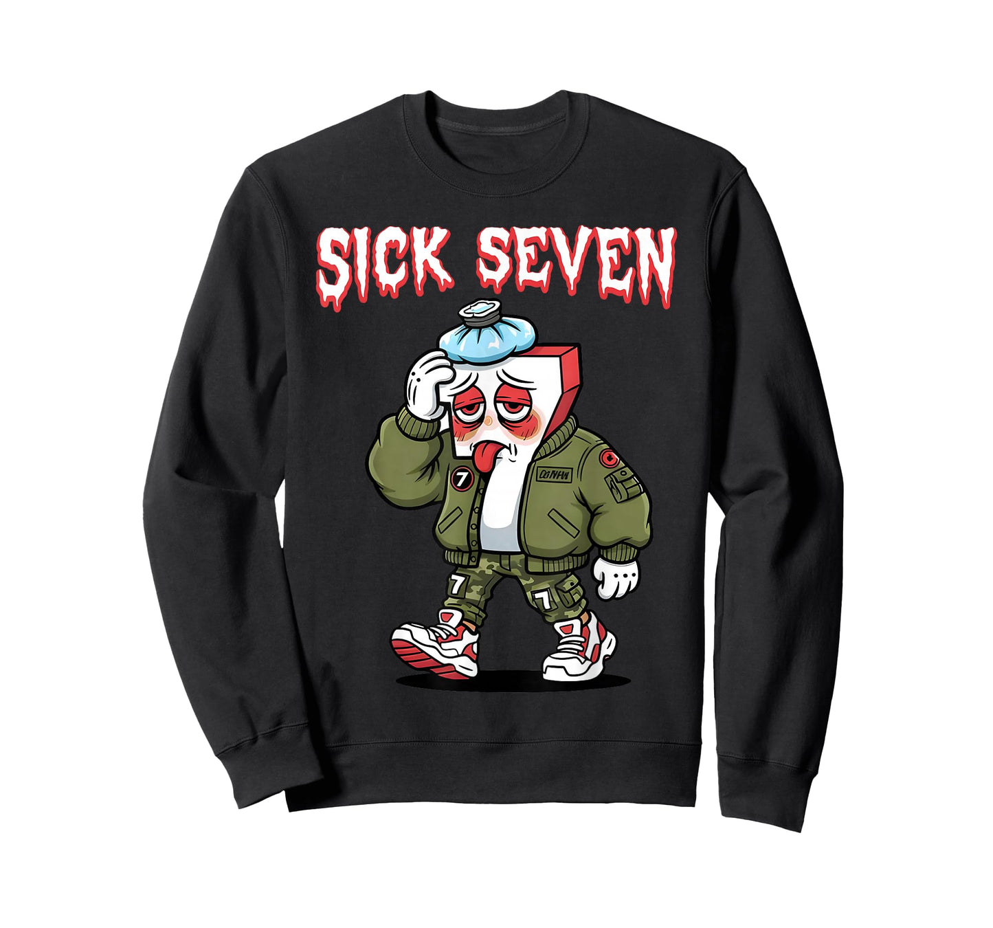 Sick Seven 67 Meme Funny Gen Alpha Slang Brainrot T-Shirt