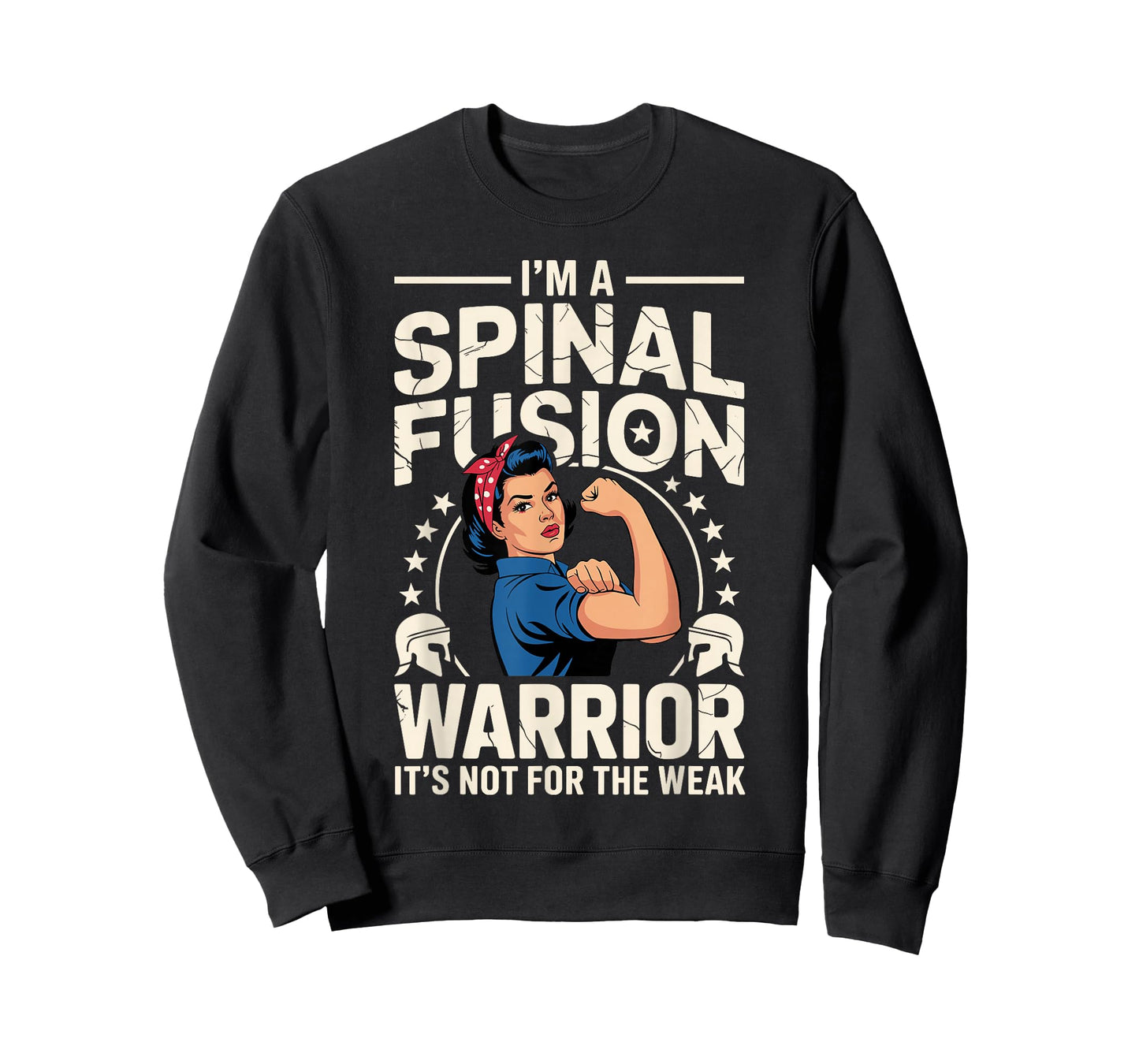 Spinal Fusion Art for Women Girls Scoliosis Spine Surgery T-Shirt