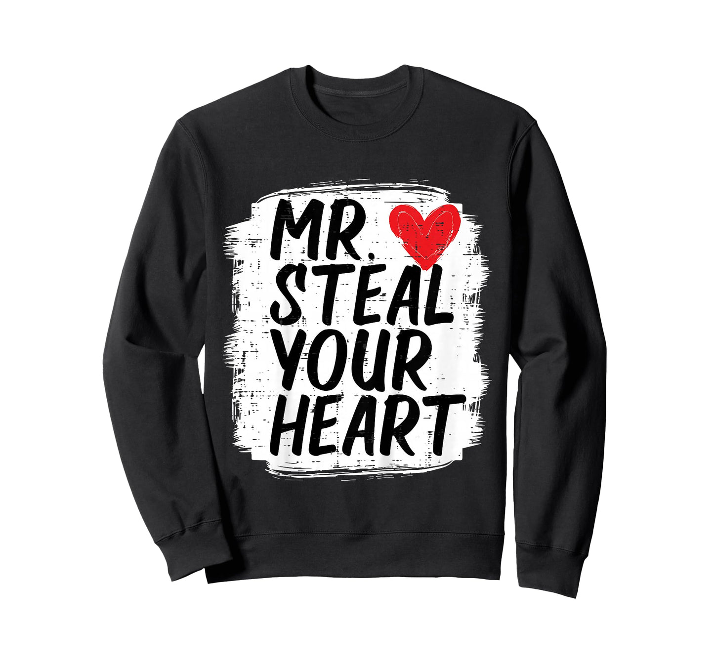 Kids Valentines Day Mr Steal Your Heart Cute Toddler Boys Kids T-Shirt
