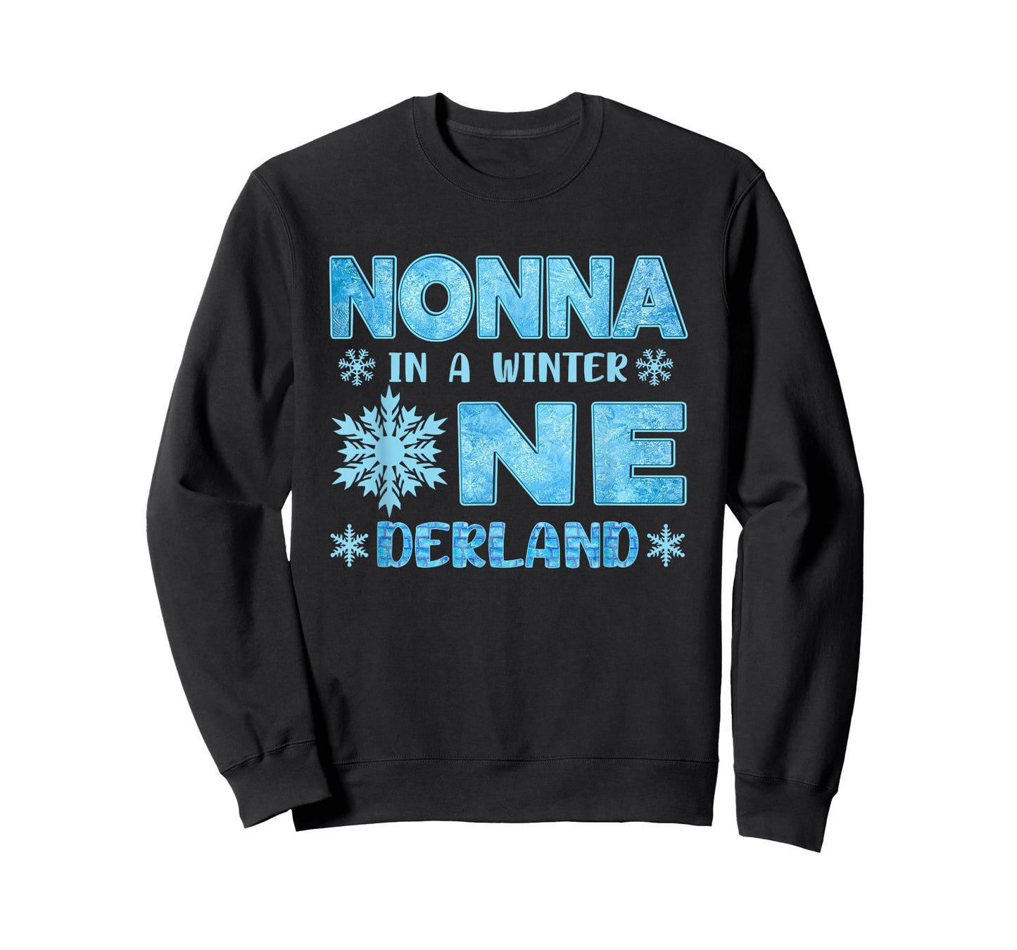 Nonna in A Winter Onederland Bday Girl Sweet Snowflake T-Shirt