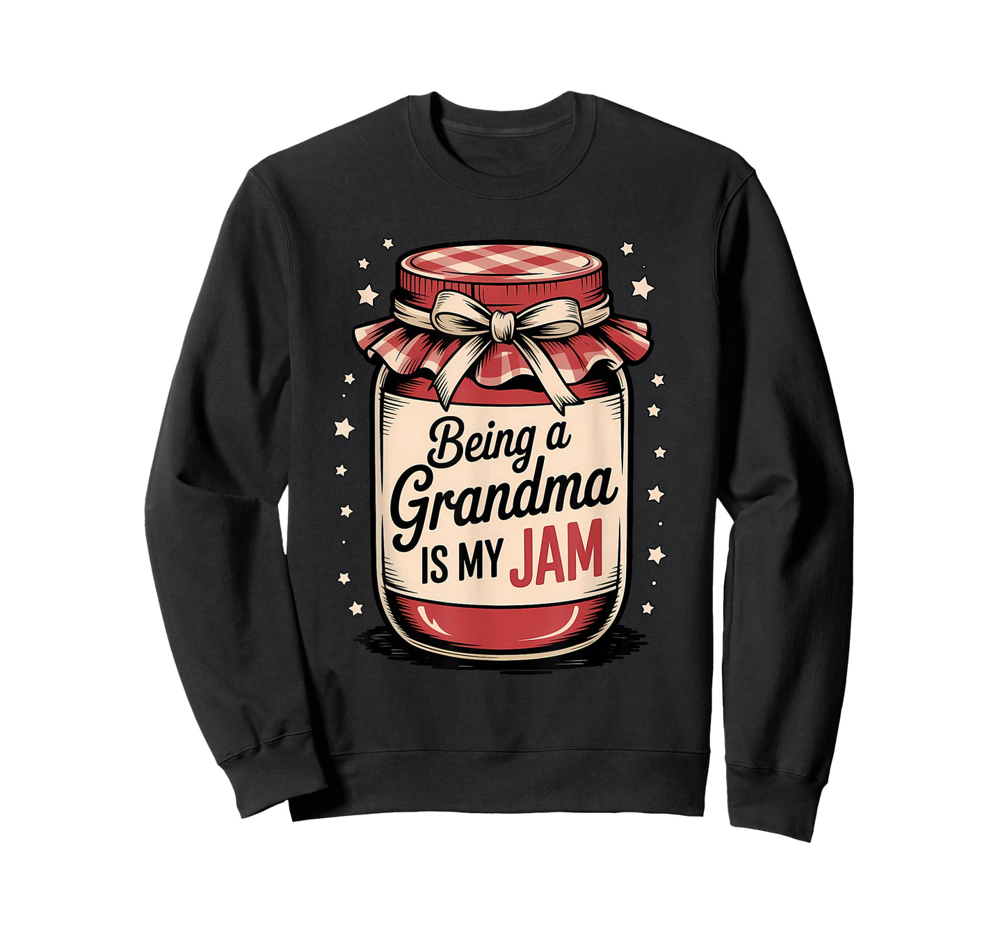 Family Being a Grandma is My Jam Funny Grandparent T-Shirt
