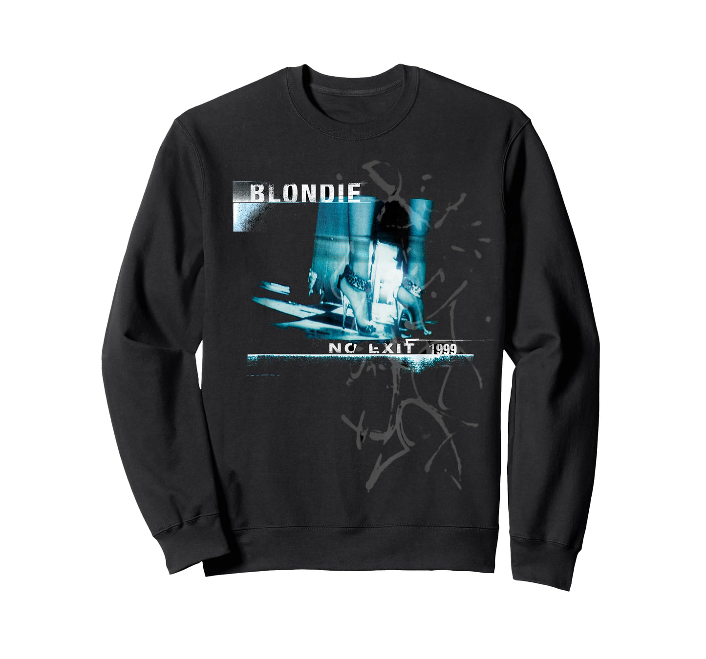 Blondie - No Exit Abstract Collage Art T-Shirt
