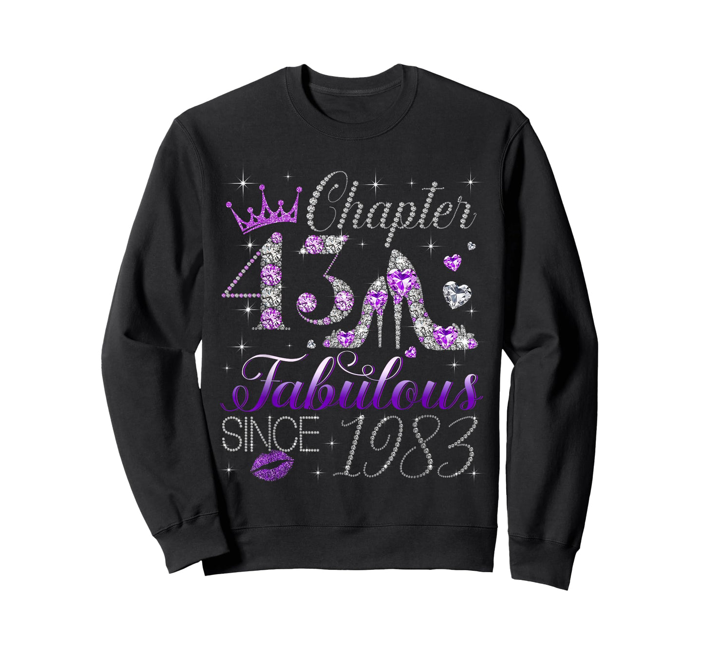 Chapter 43 Fabulous Since 1983 43rd Birthday Women Girls T-Shirt