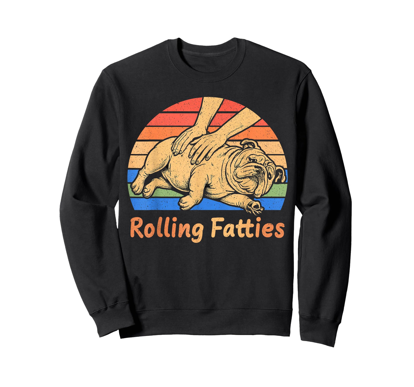 Rolling Fatties English Bulldog Lover Puppy Owner Bulldog T-Shirt