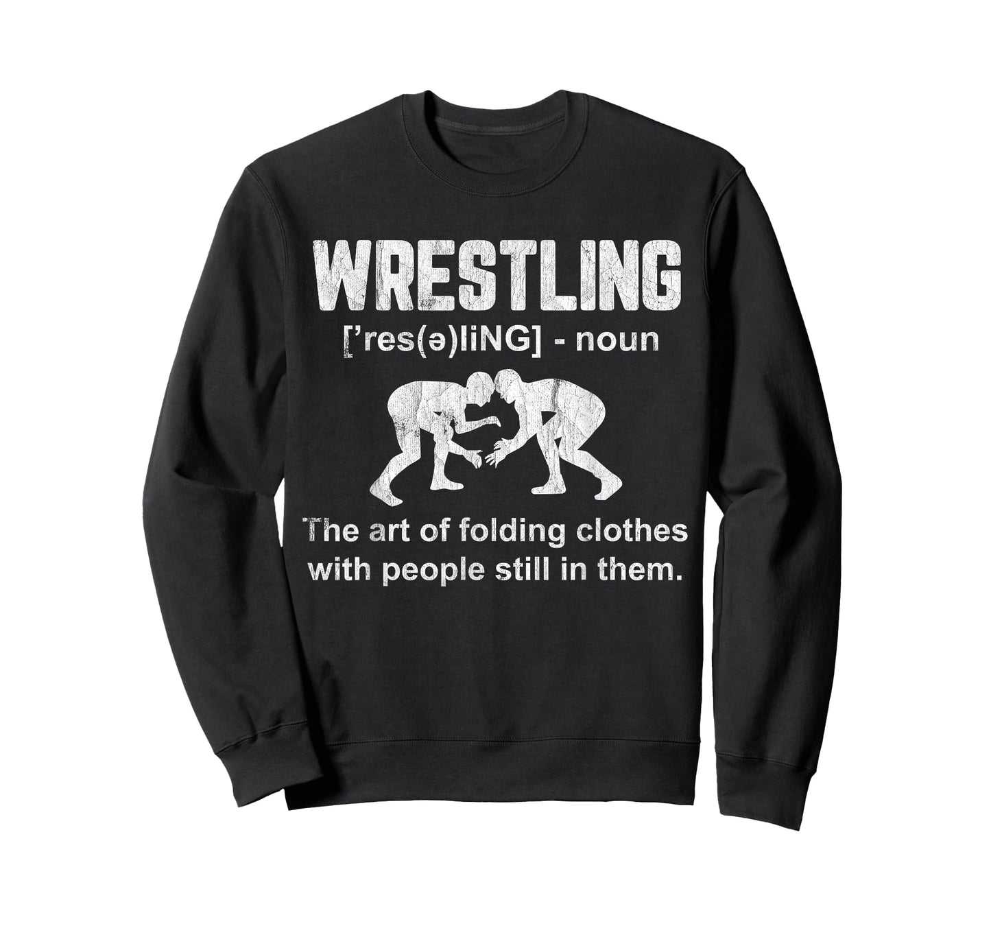Funny Wrestling Definition Wrestler Boys Mens Teens Kids T-Shirt
