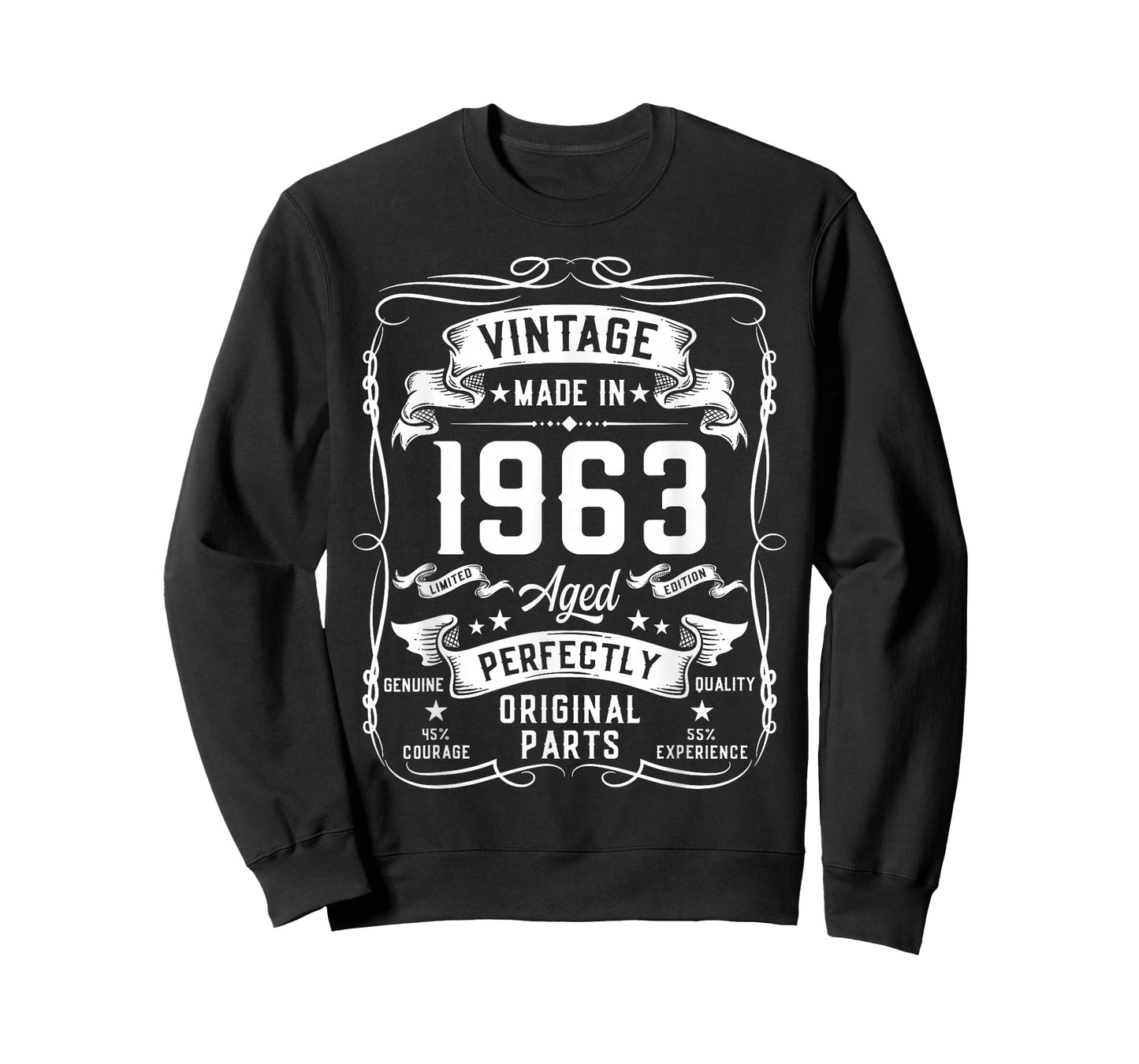 Vintage 1963 63yr 63rd Birthday Gifts for Men 63 Years Old T-Shirt