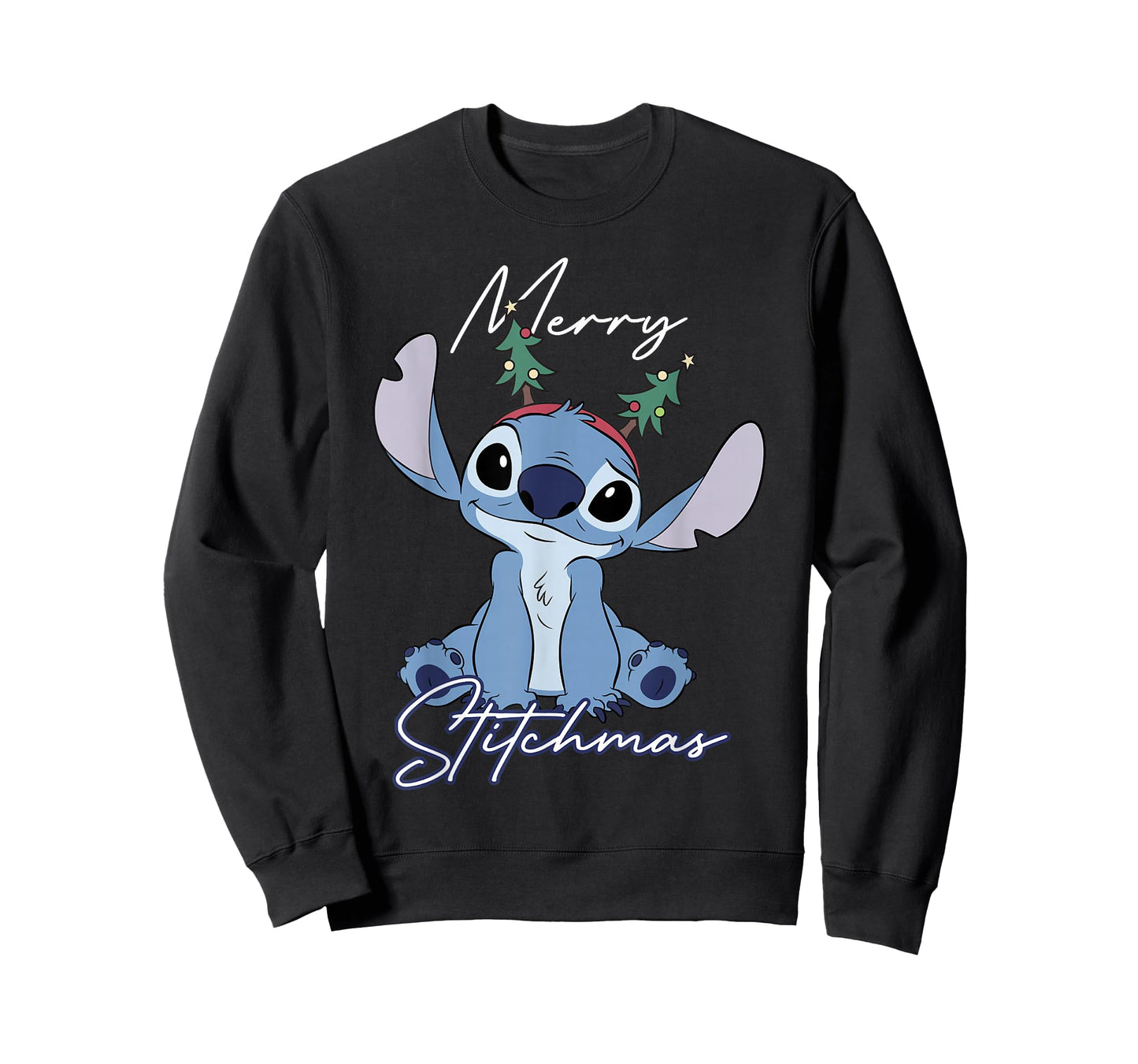 Disney Lilo & Stitch Christmas Cute Pose Merry Stitchmas T-Shirt