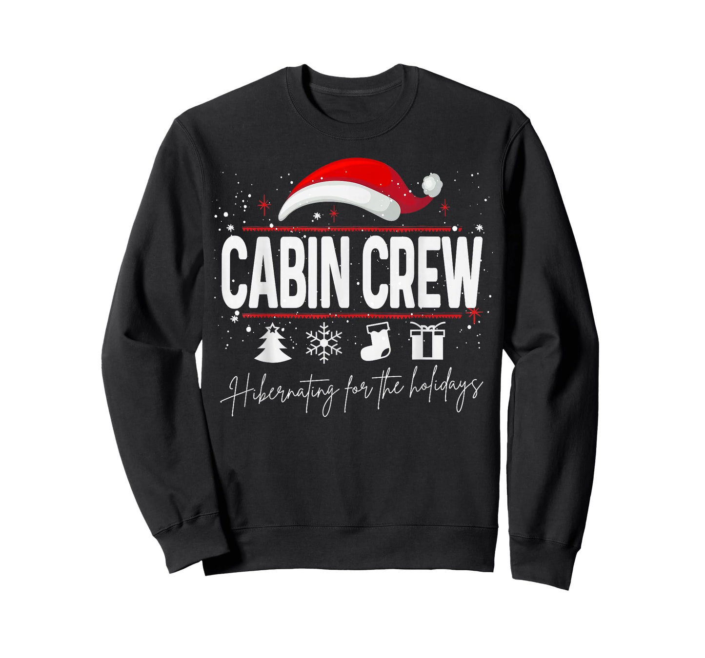 Cabin Crew Christmas Family Christmas Pajamas T-Shirt