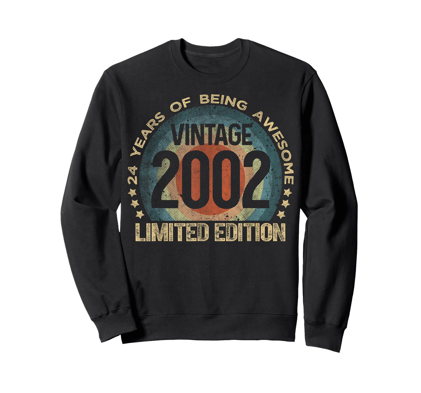 24 Year Old Gifts Vintage 2002 Limited Edition 24th Birthday T-Shirt