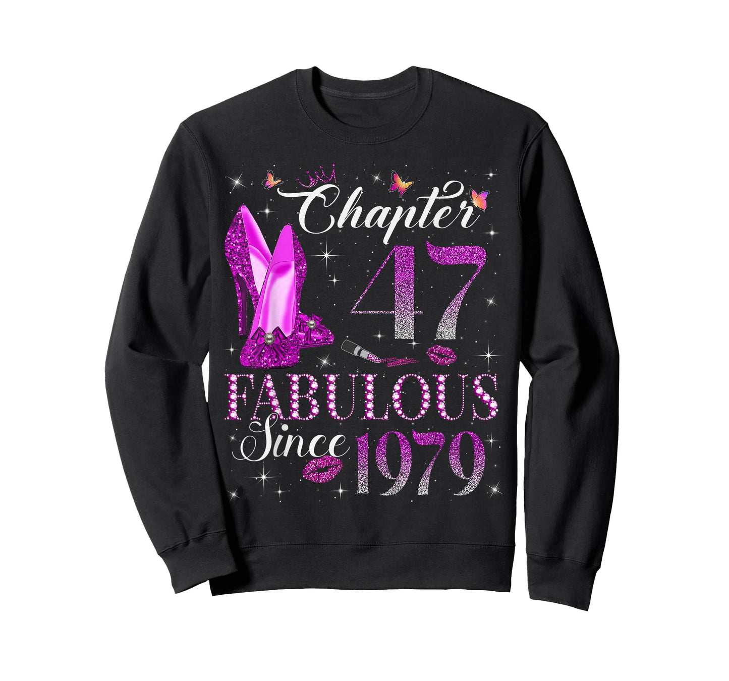 Chapter 47 Fabulous Since 1979 47Th Birthday Gift for Women T-Shirt
