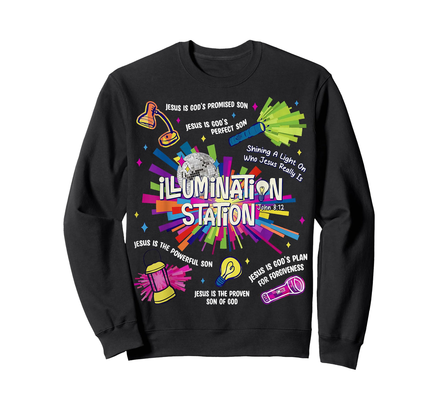 Illumination Station VBS 2026 Bible School Christian Lights T-Shirt