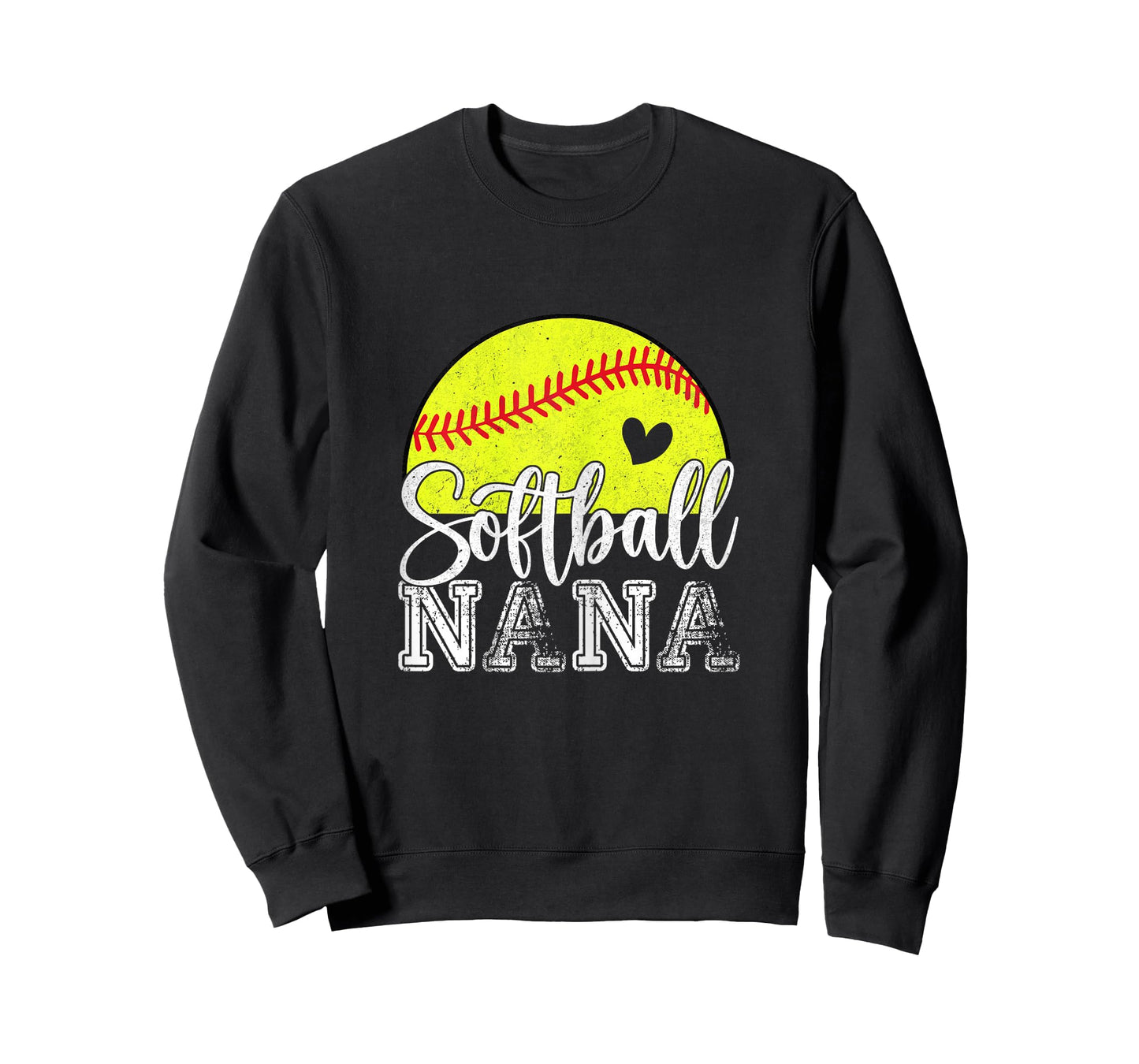 Softball Nana Gifts for Mother's Day Women Softball Lovers T-Shirt