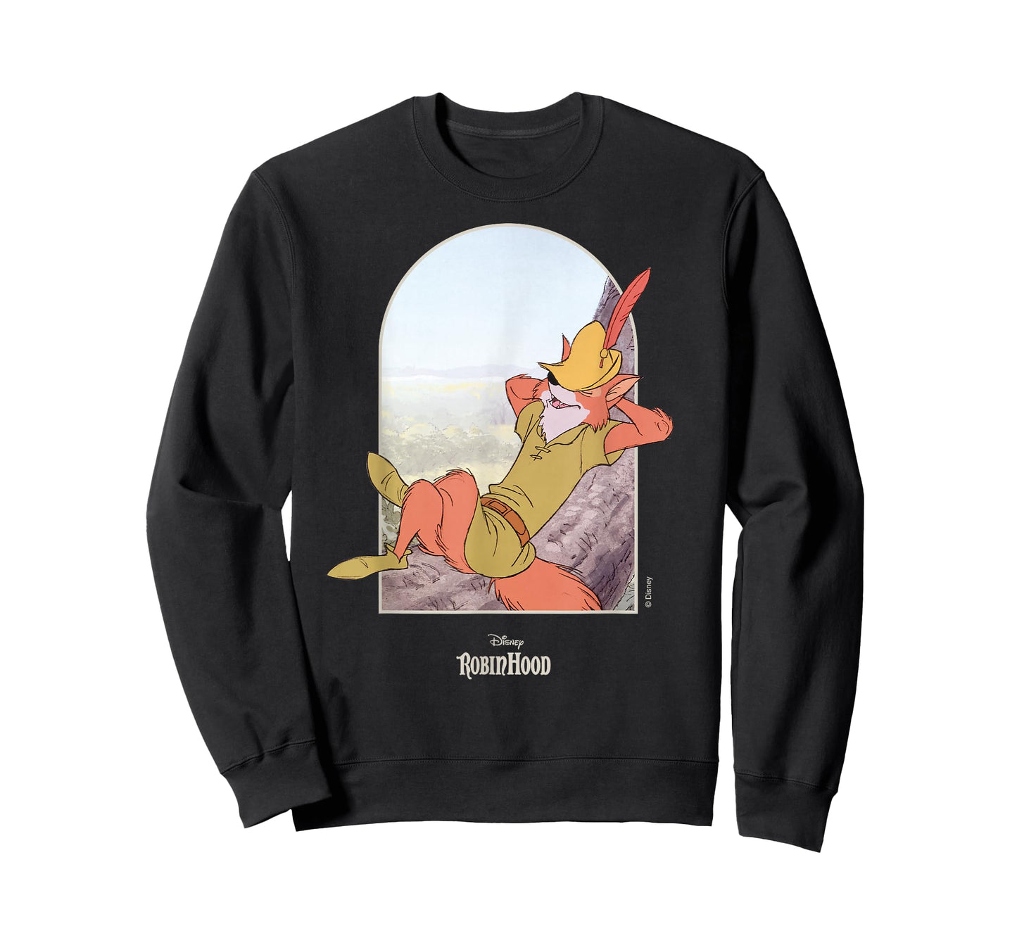 Disney Robin Hood Napping in Sherwood Forest Vintage T-Shirt