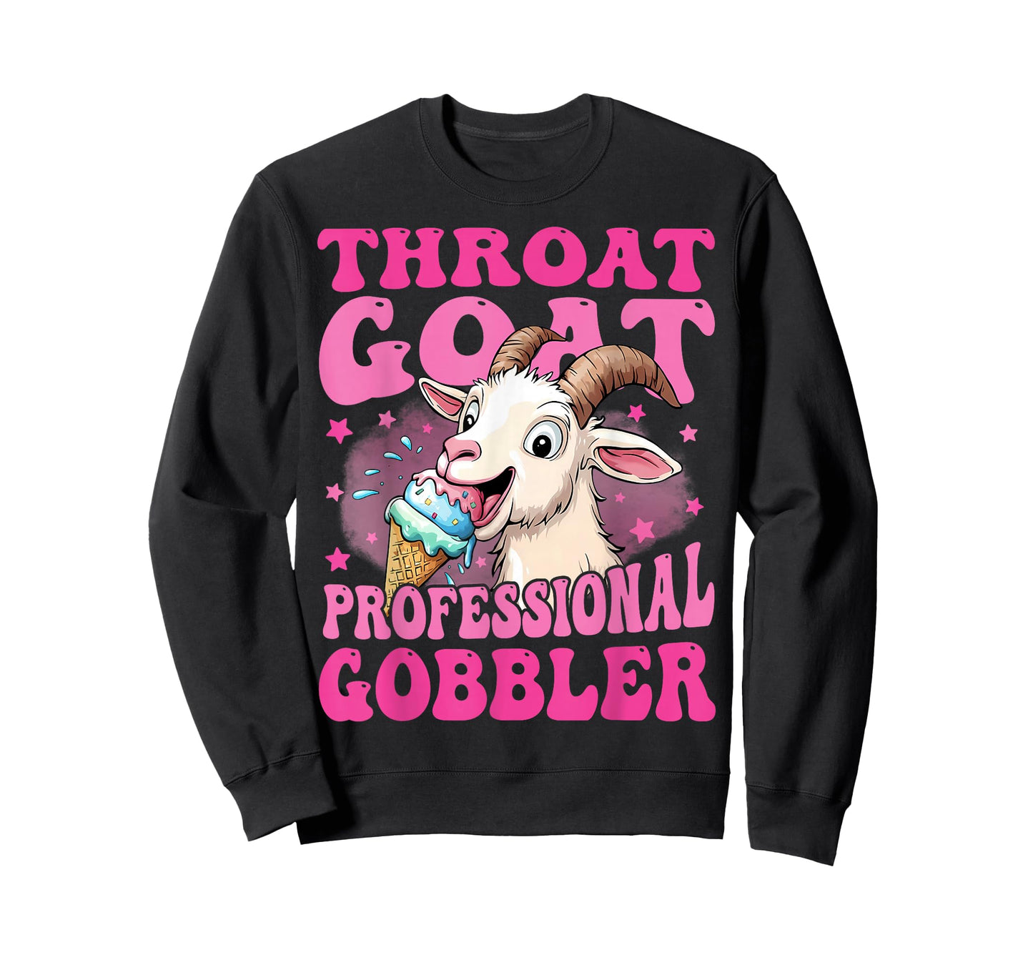 Throat Goat Professional Gobbler Inappropriate Adult Humor T-Shirt
