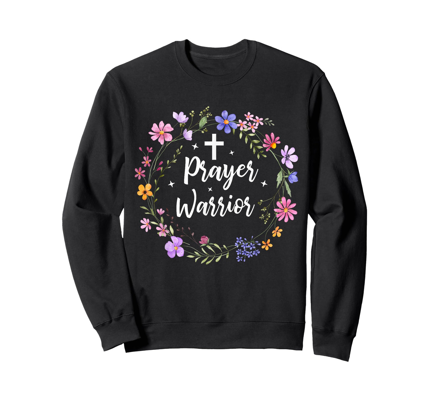 Prayer Warrior Cute Inspiration Faith Christian Apparel T-Shirt