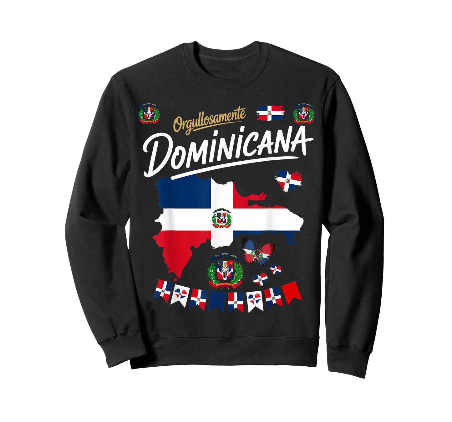 Republica Dominicana Idea for Women & Latino Dominican Flag T-Shirt