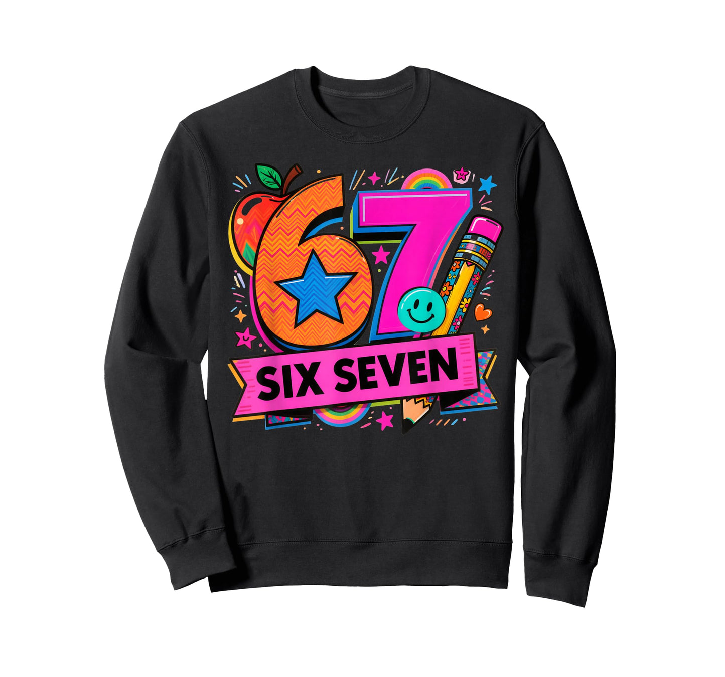 67 Days School 67 Six Seven Funny 67 Teachers Students Meme T-Shirt