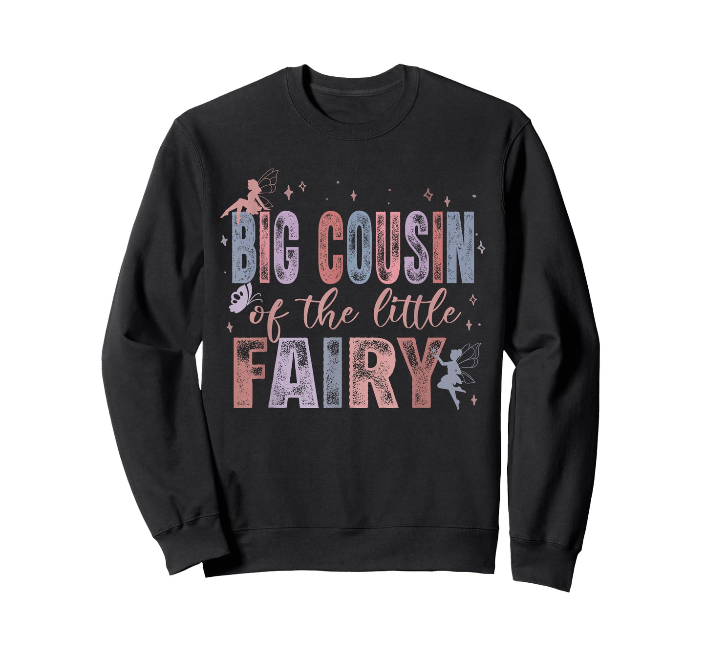 Big Cousin of The Little Fairy 1St Birthday Girl Fairytale T-Shirt
