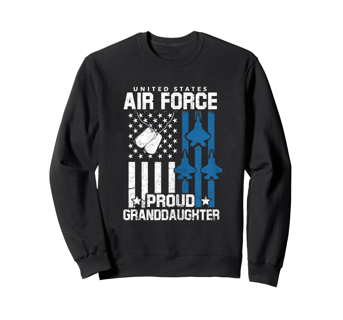 Proud Granddaughter of US Air Force Veteran Family Matching T-Shirt