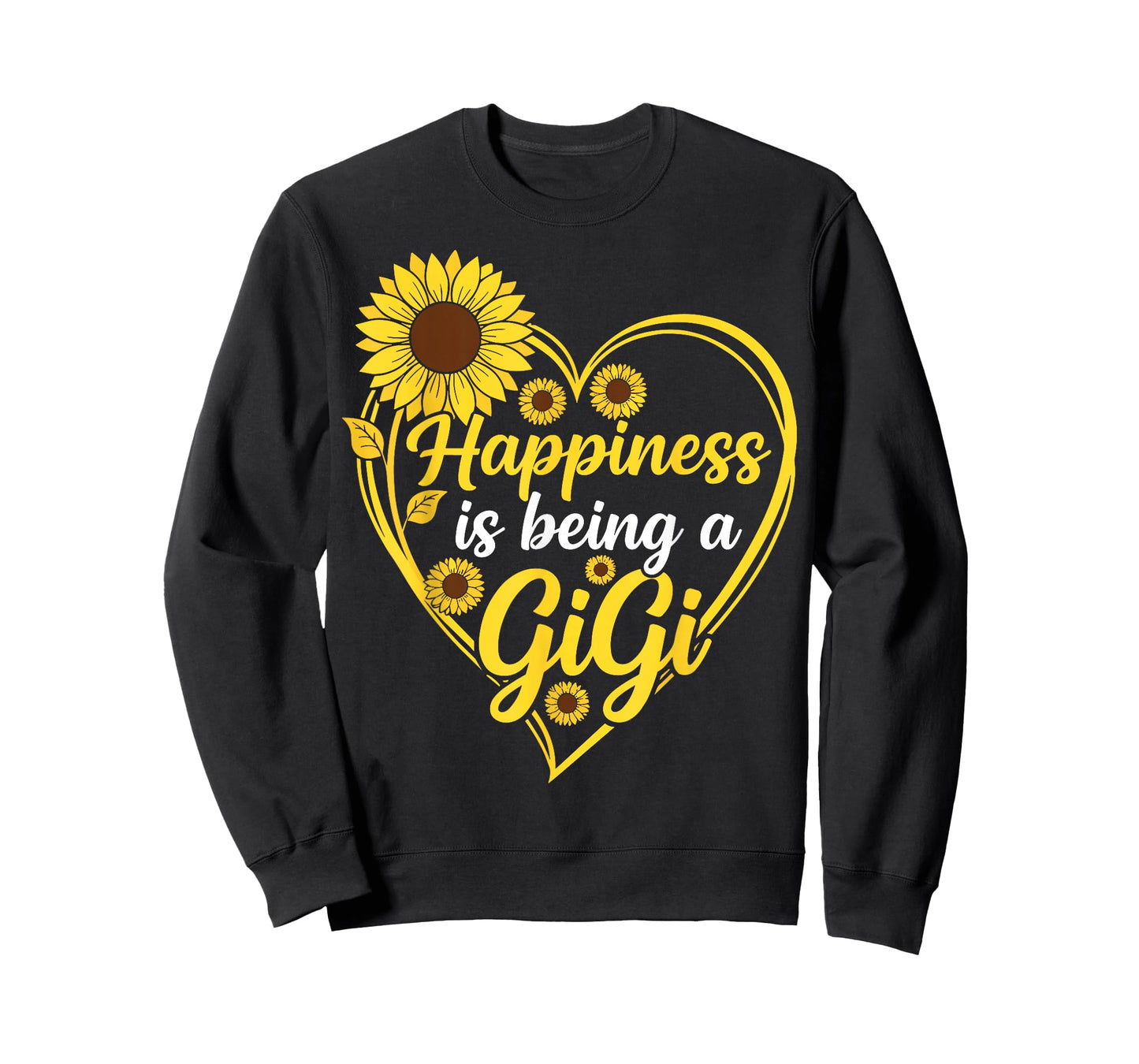 Happiness is Being A Gigi Sunflower Grandma T-Shirt