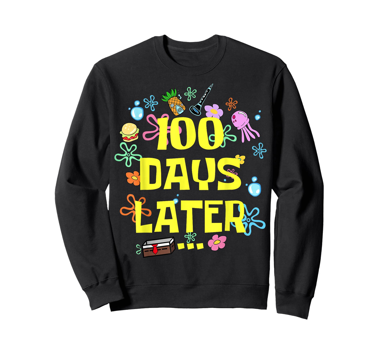 One Hundred 100 Days Later Funny 100th Day of School Meme T-Shirt