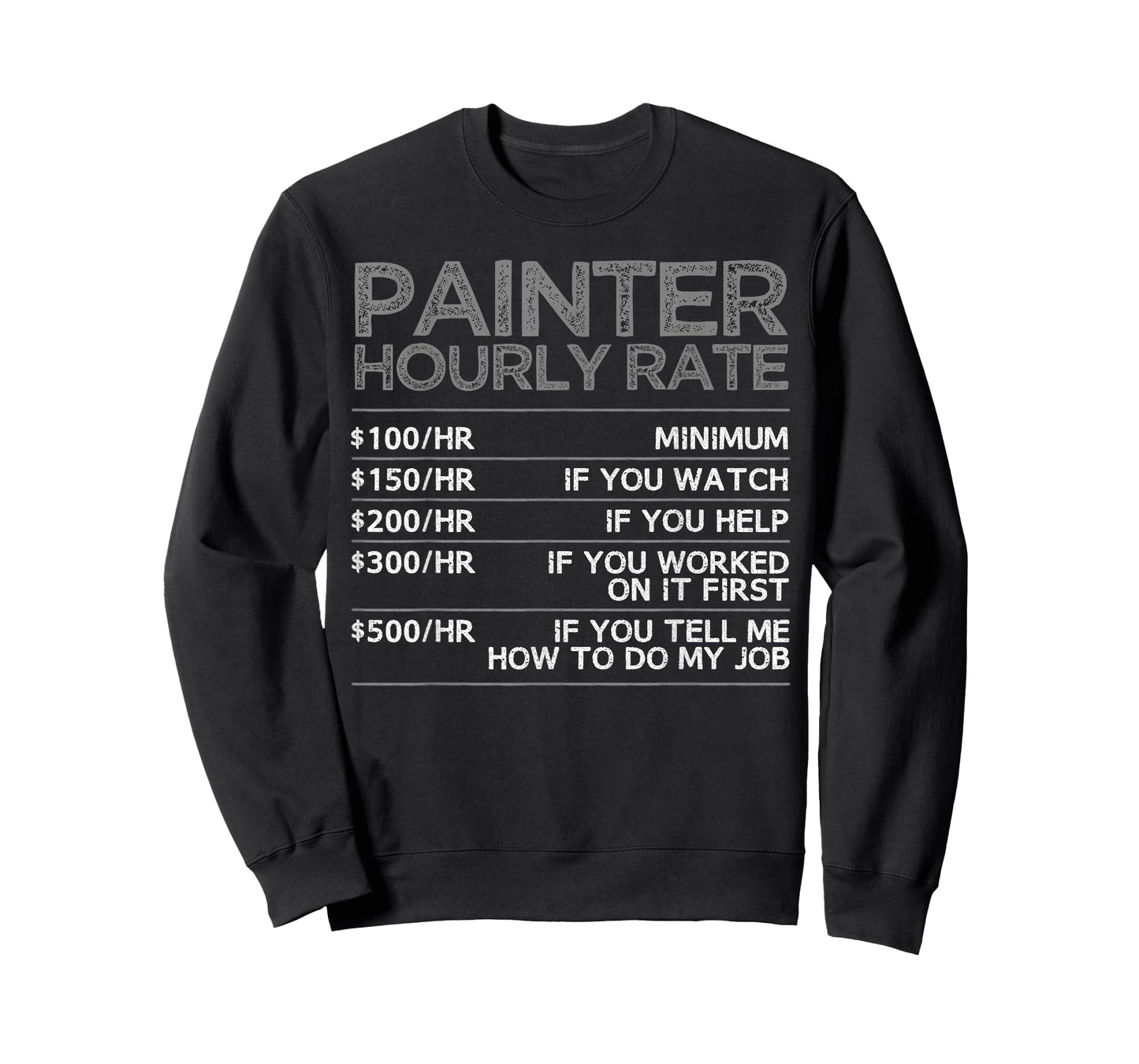 Cool Painter Art for Men Women Painting Job House Painter T-Shirt