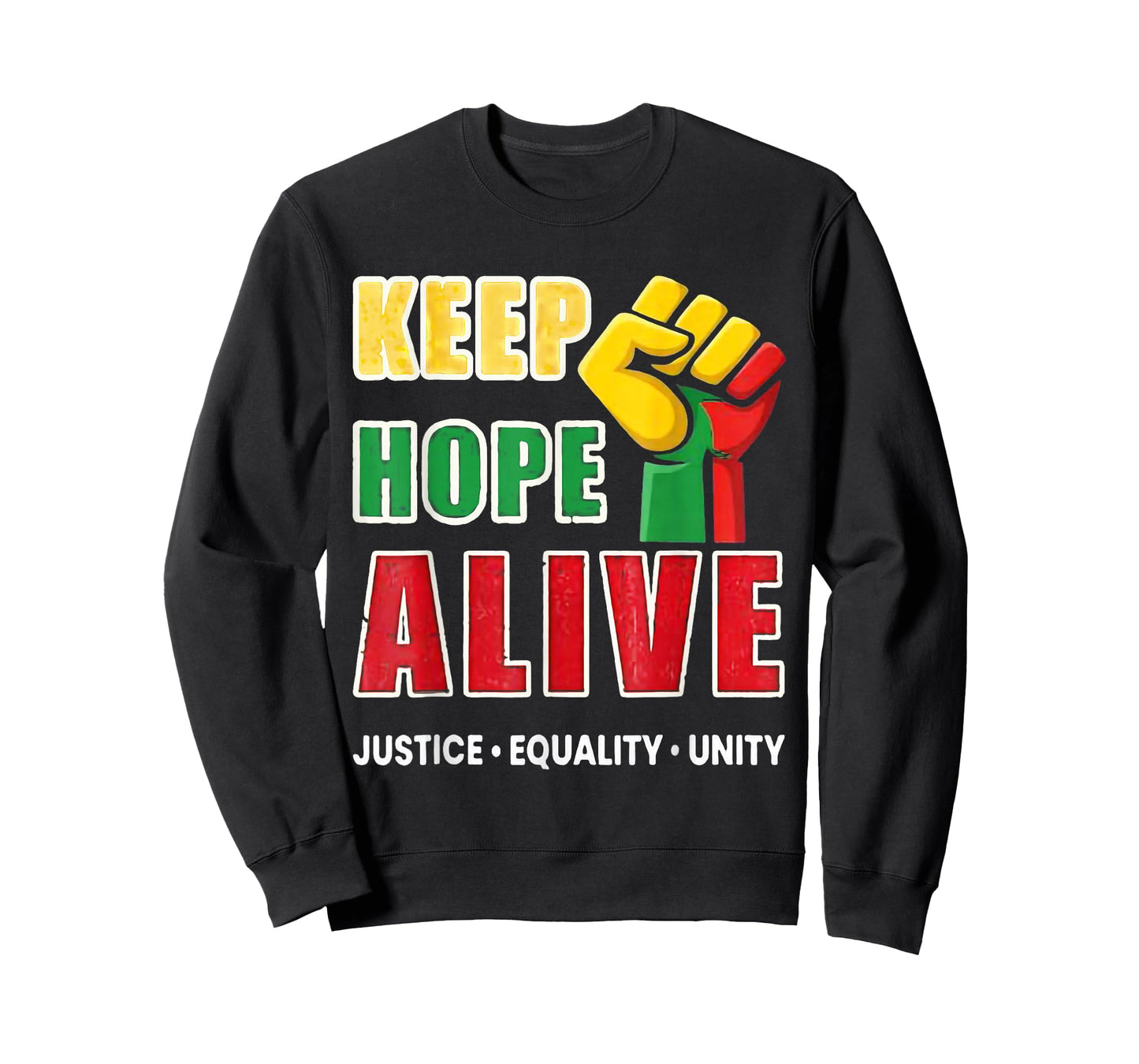 Vintage Black History Keep Hopes Alive Women Men T-Shirt