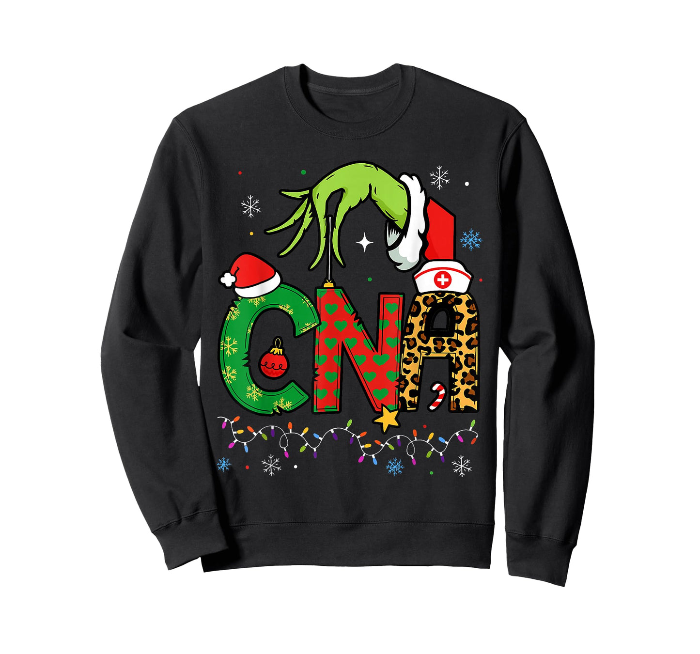 CNA Christmas Certified Nursing Assistant Xmas Party CNA T-Shirt